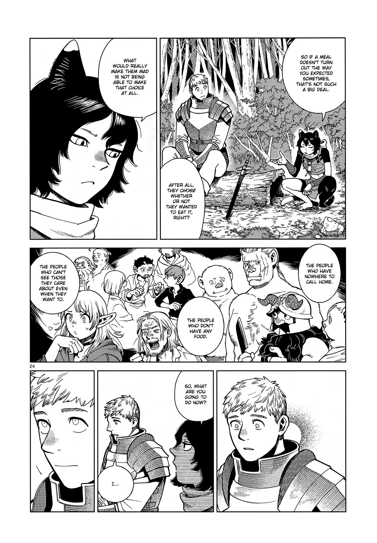 Dungeon Meshi Chapter 95 page 24 - Chapter 95: Falin III