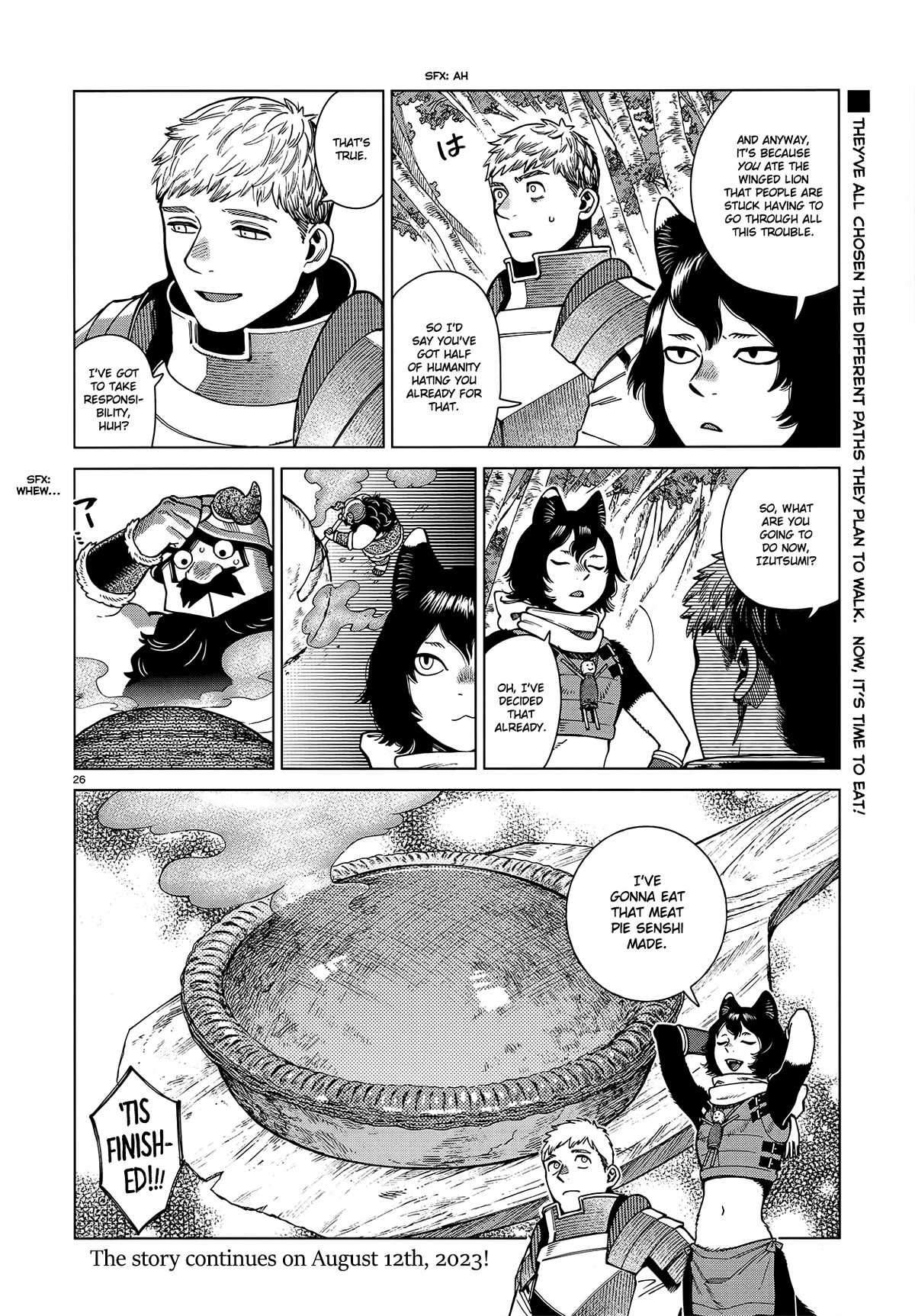 Dungeon Meshi Chapter 95 page 26 - Chapter 95: Falin III