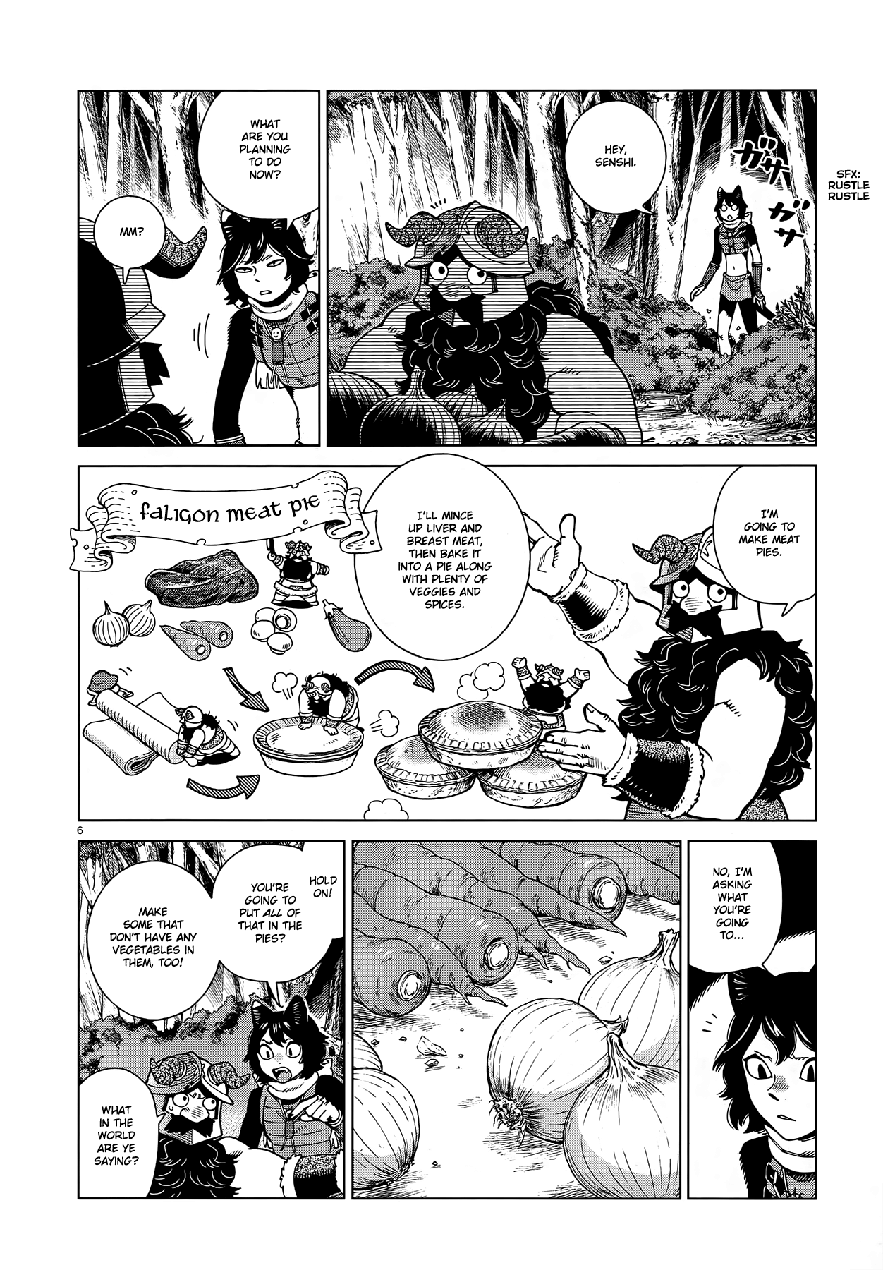 Dungeon Meshi Chapter 95 page 6 - Chapter 95: Falin III
