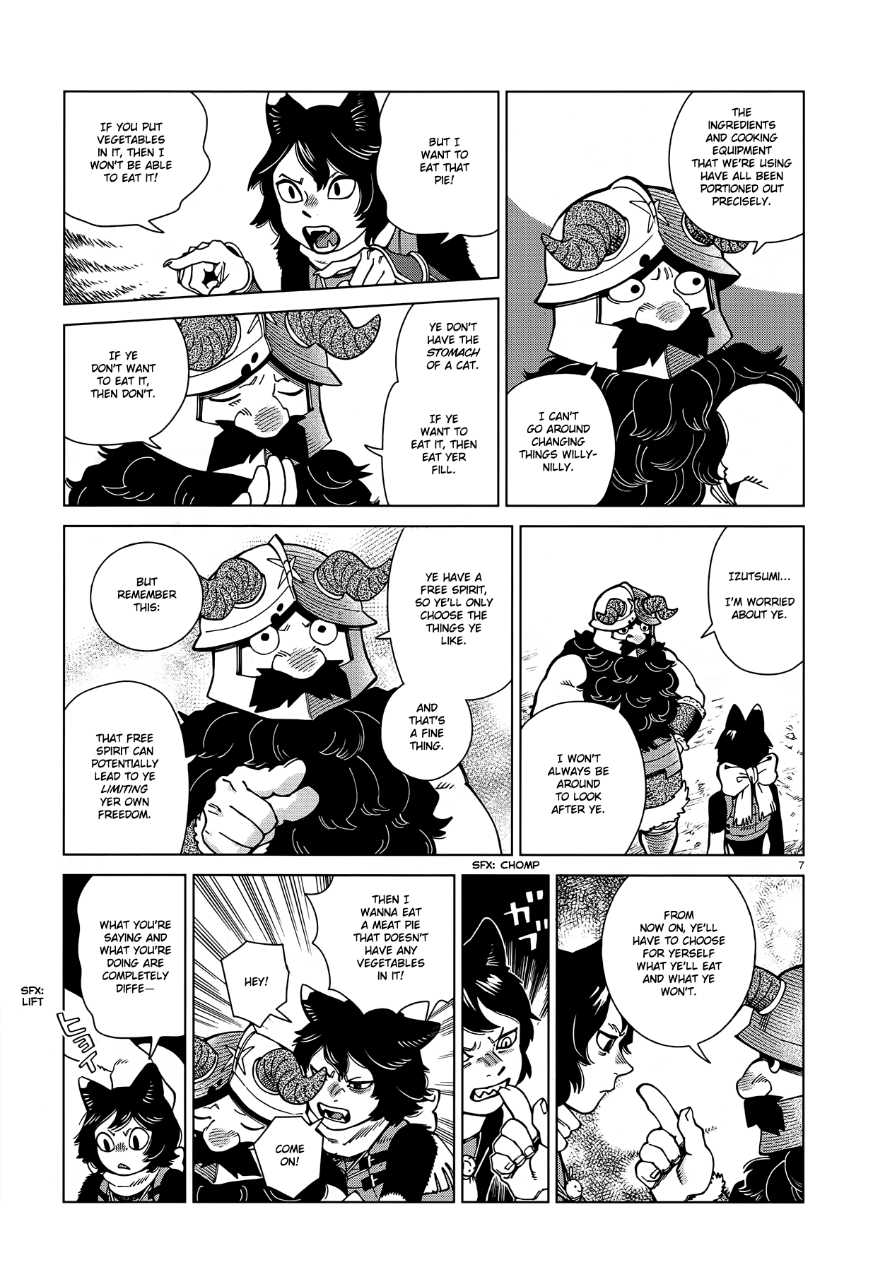 Dungeon Meshi Chapter 95 page 7 - Chapter 95: Falin III
