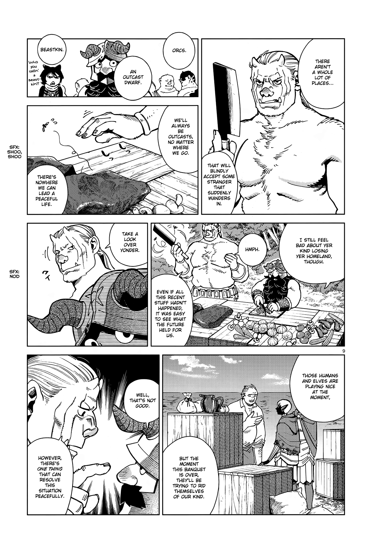 Dungeon Meshi Chapter 95 page 9 - Chapter 95: Falin III