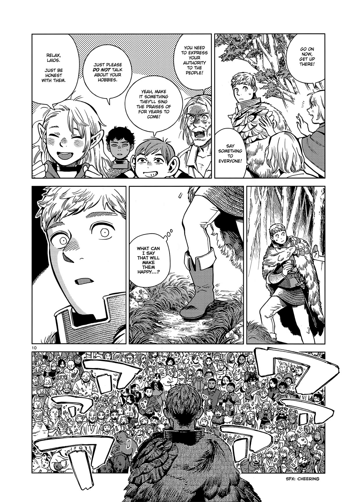 Dungeon Meshi Chapter 96 page 10 - Chapter 96: Falin IV