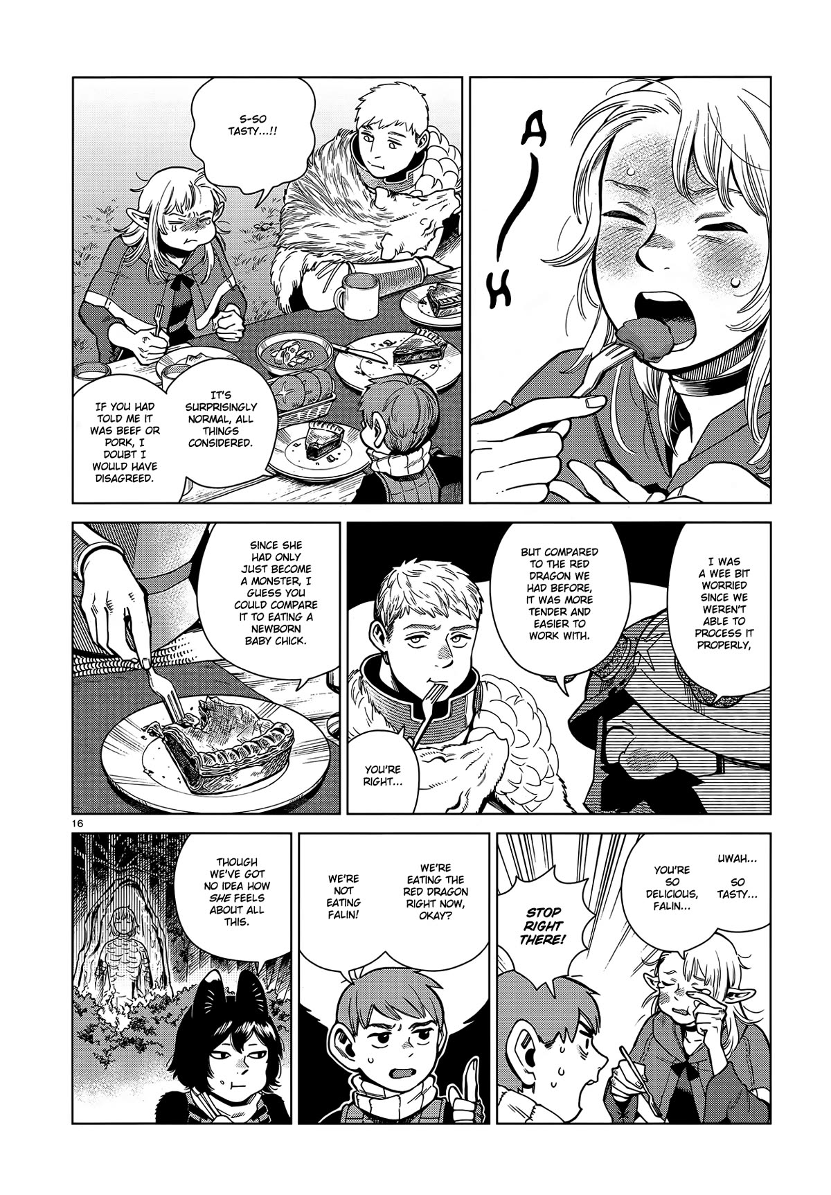 Dungeon Meshi Chapter 96 page 16 - Chapter 96: Falin IV