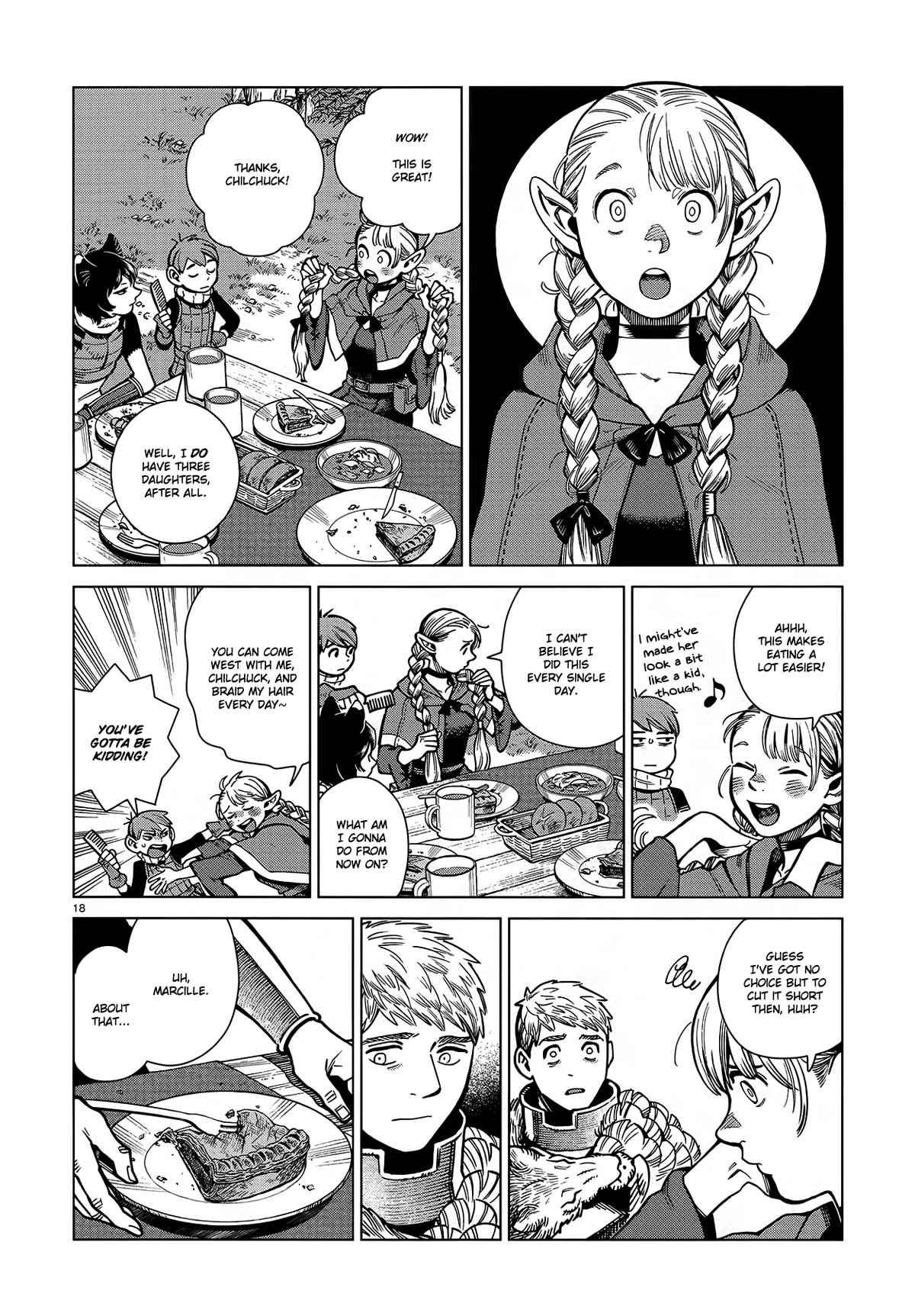 Dungeon Meshi Chapter 96 page 18 - Chapter 96: Falin IV