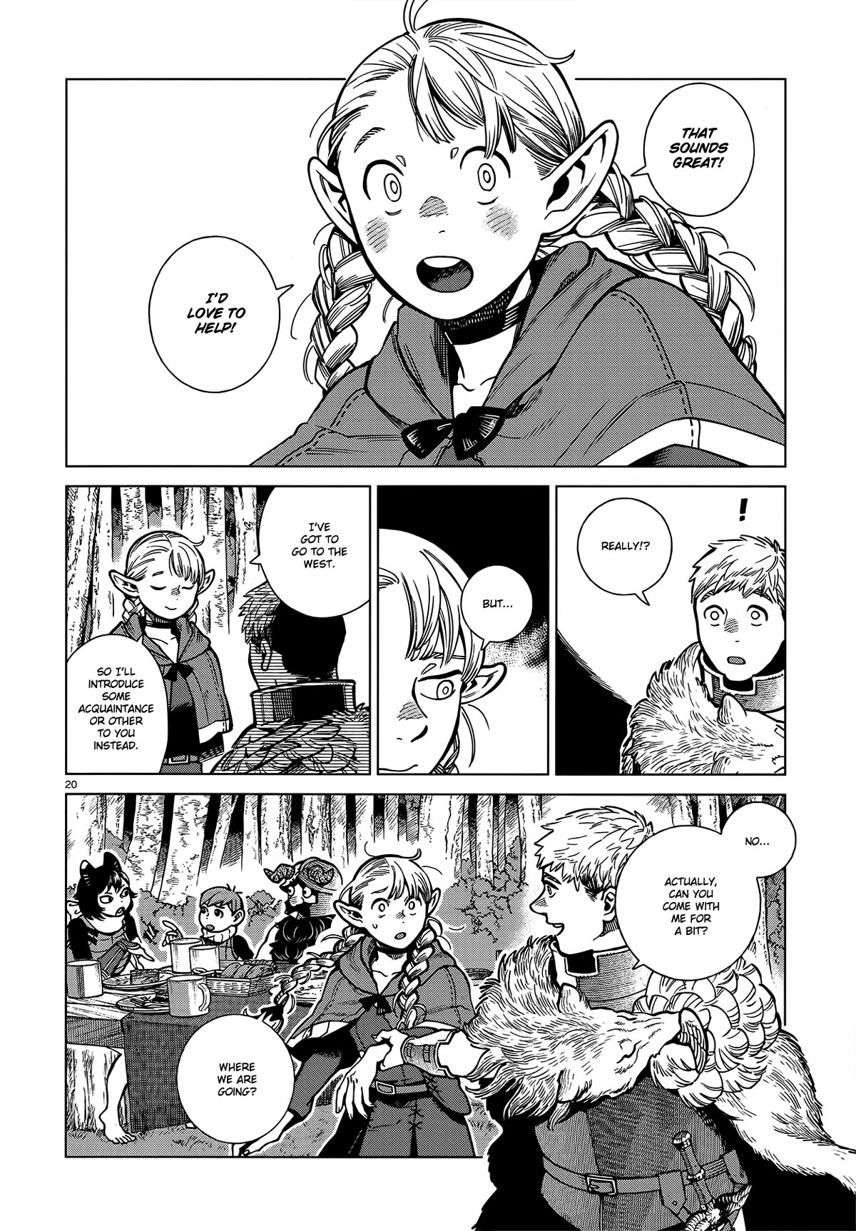 Dungeon Meshi Chapter 96 page 20 - Chapter 96: Falin IV
