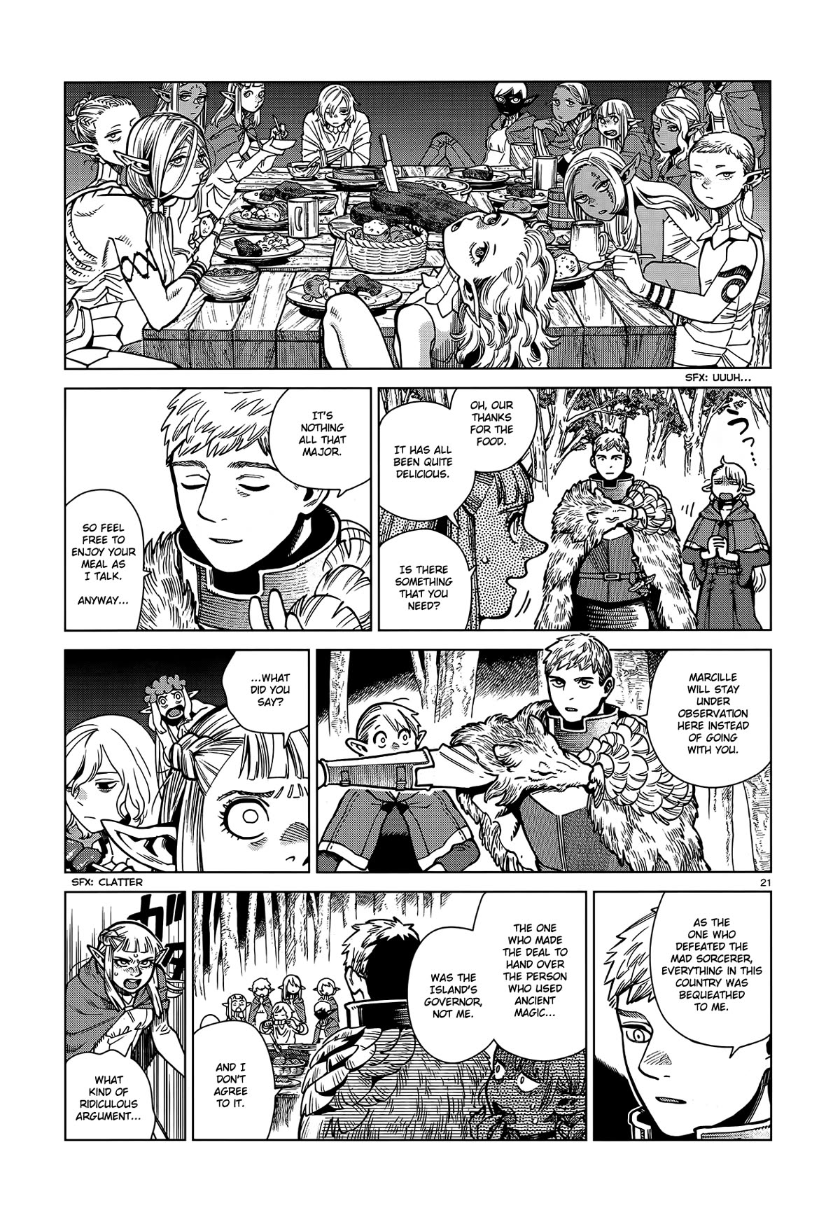 Dungeon Meshi Chapter 96 page 21 - Chapter 96: Falin IV
