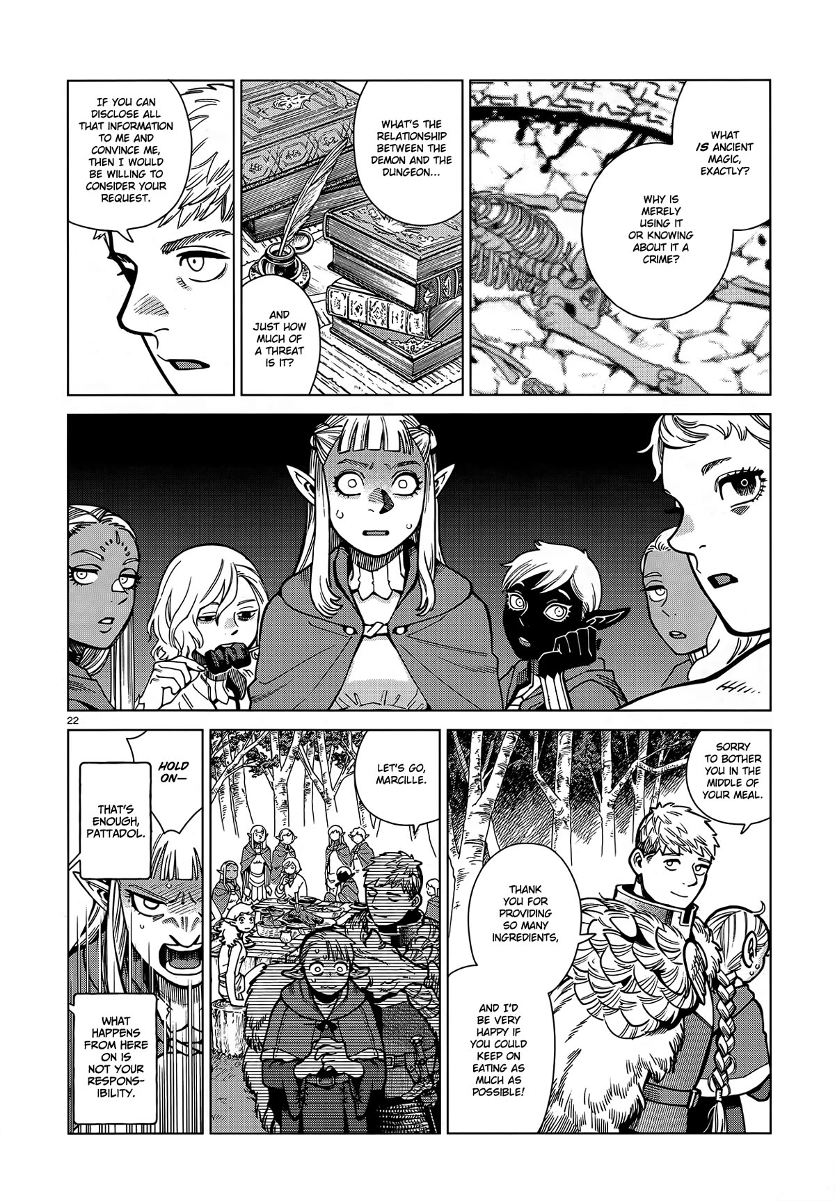 Dungeon Meshi Chapter 96 page 22 - Chapter 96: Falin IV