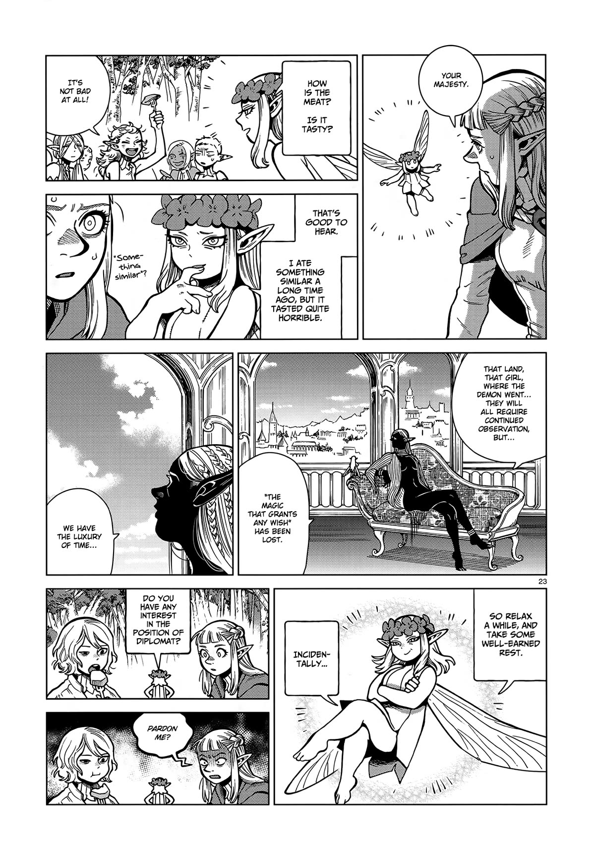 Dungeon Meshi Chapter 96 page 23 - Chapter 96: Falin IV