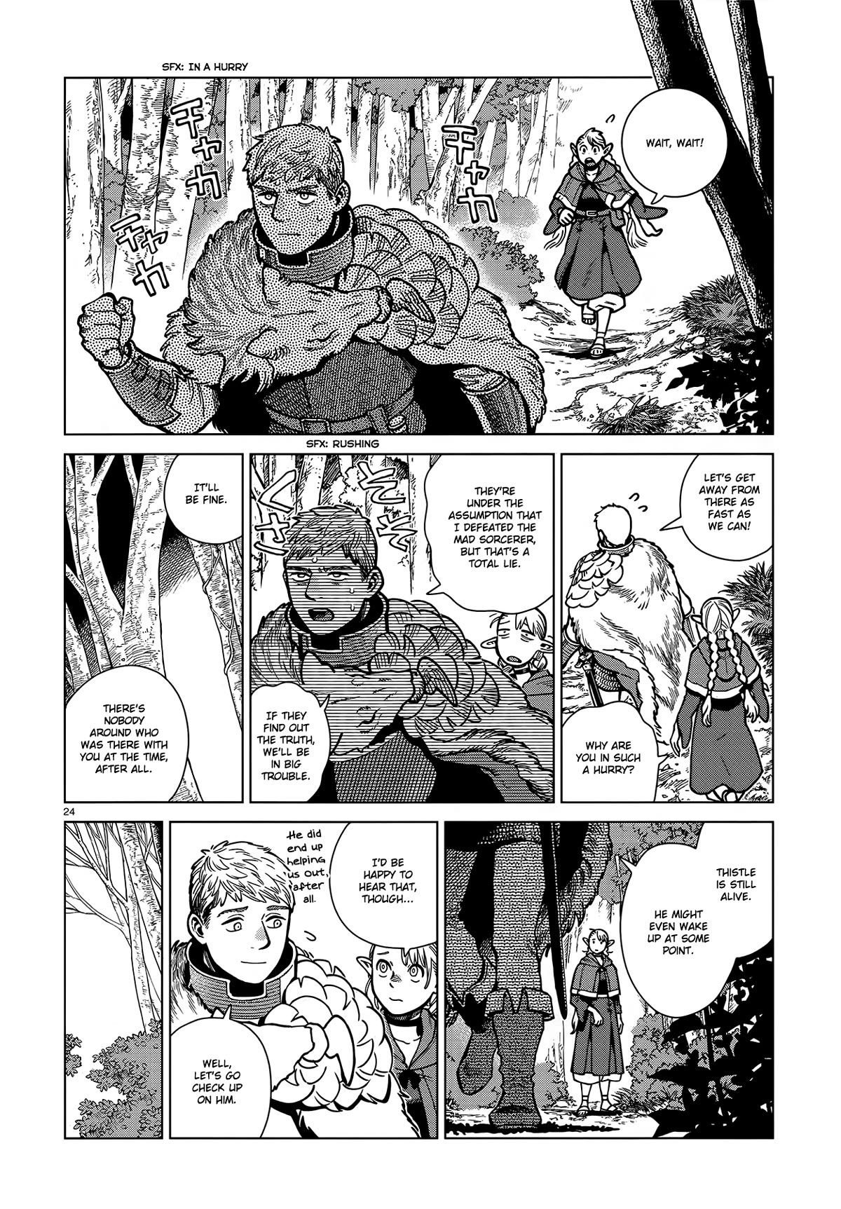 Dungeon Meshi Chapter 96 page 24 - Chapter 96: Falin IV