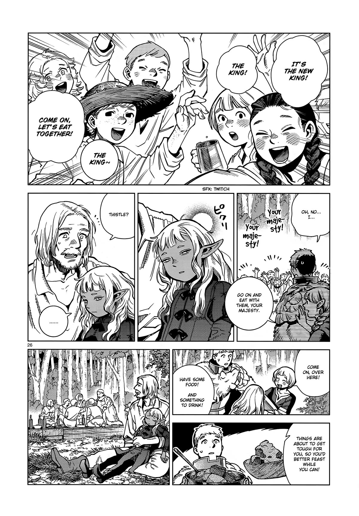 Dungeon Meshi Chapter 96 page 26 - Chapter 96: Falin IV