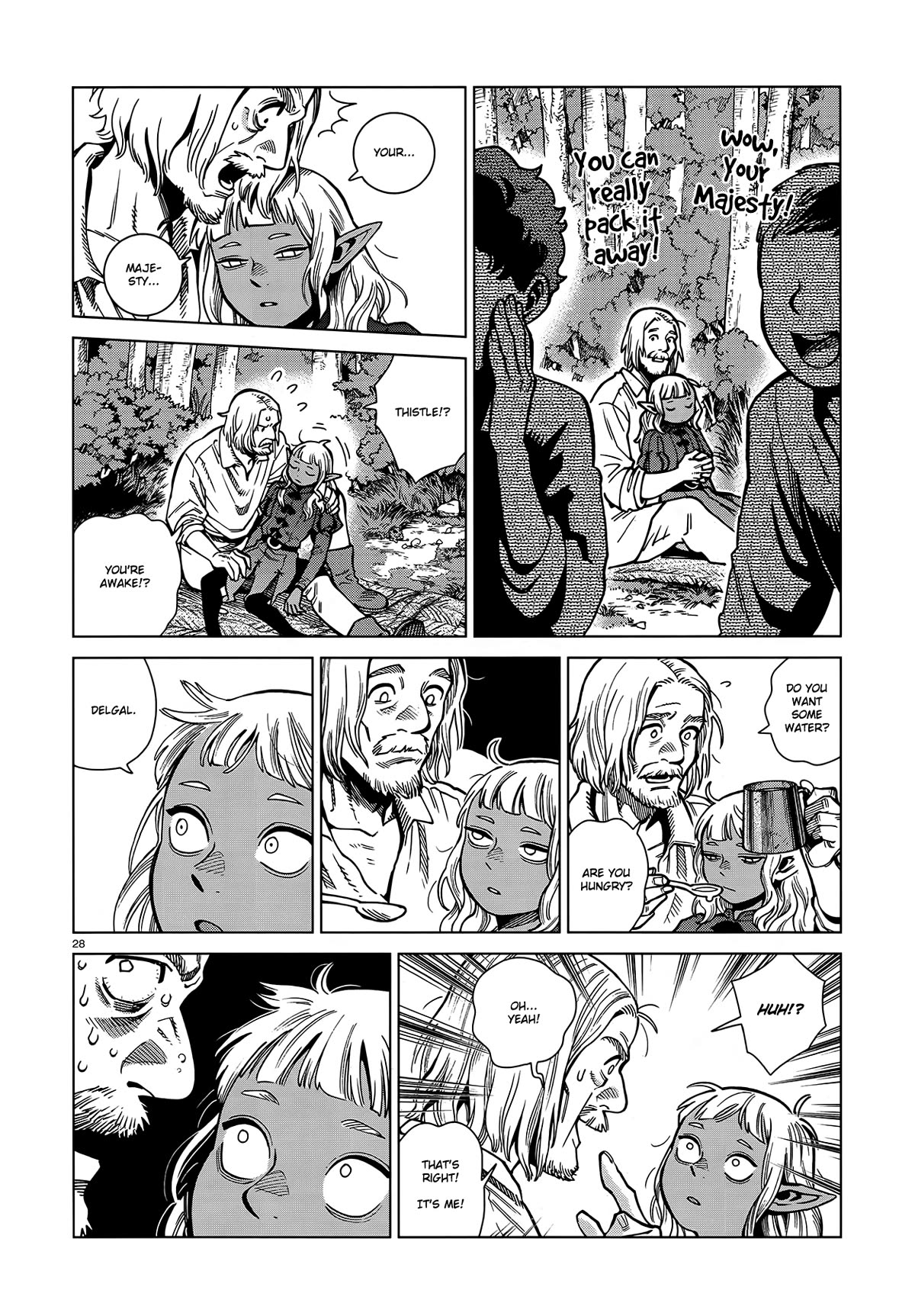 Dungeon Meshi Chapter 96 page 28 - Chapter 96: Falin IV