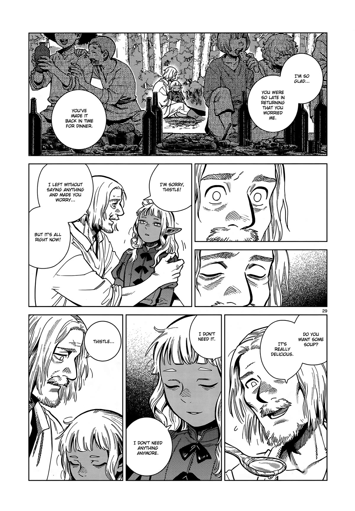 Dungeon Meshi Chapter 96 page 29 - Chapter 96: Falin IV