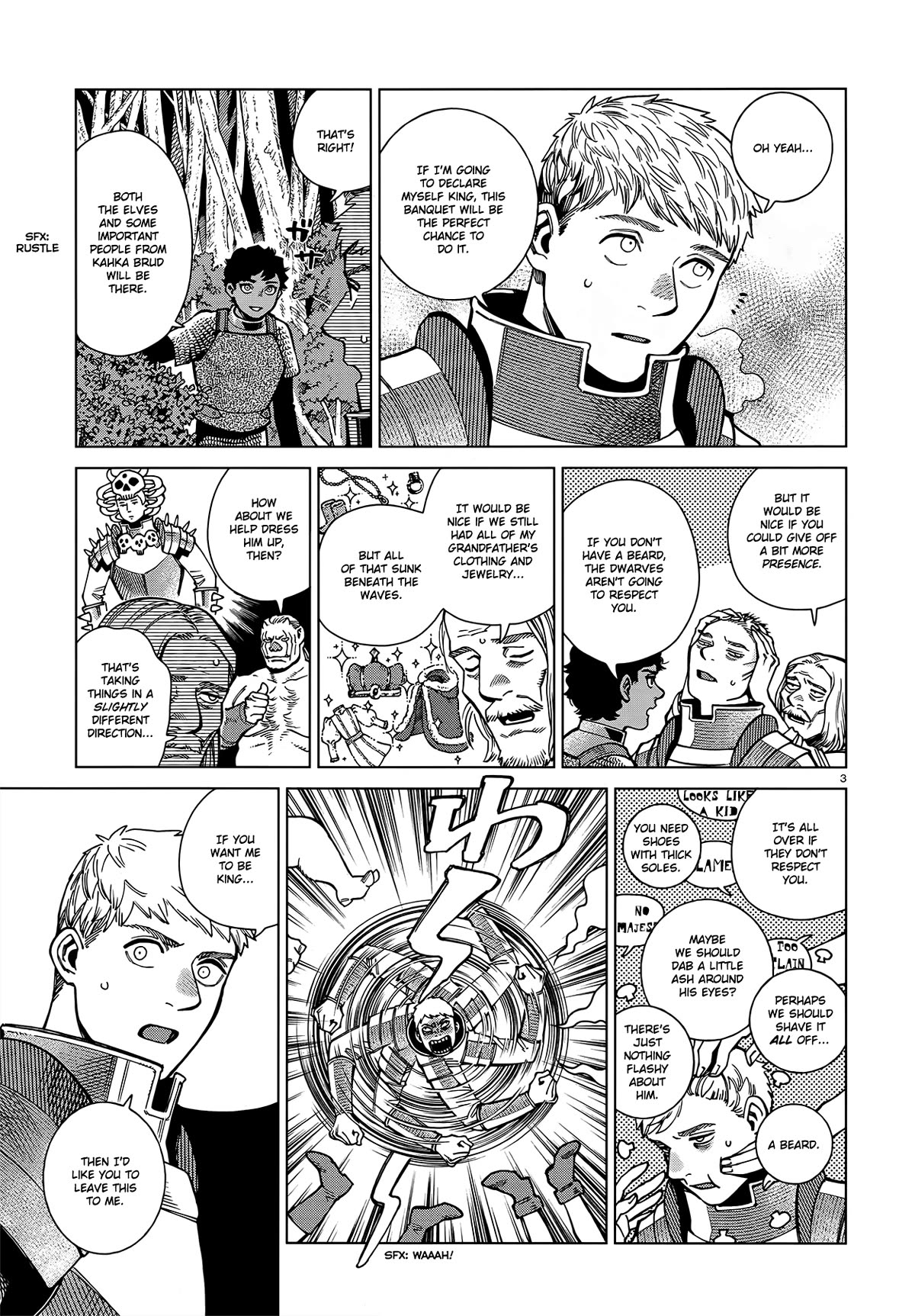 Dungeon Meshi Chapter 96 page 3 - Chapter 96: Falin IV