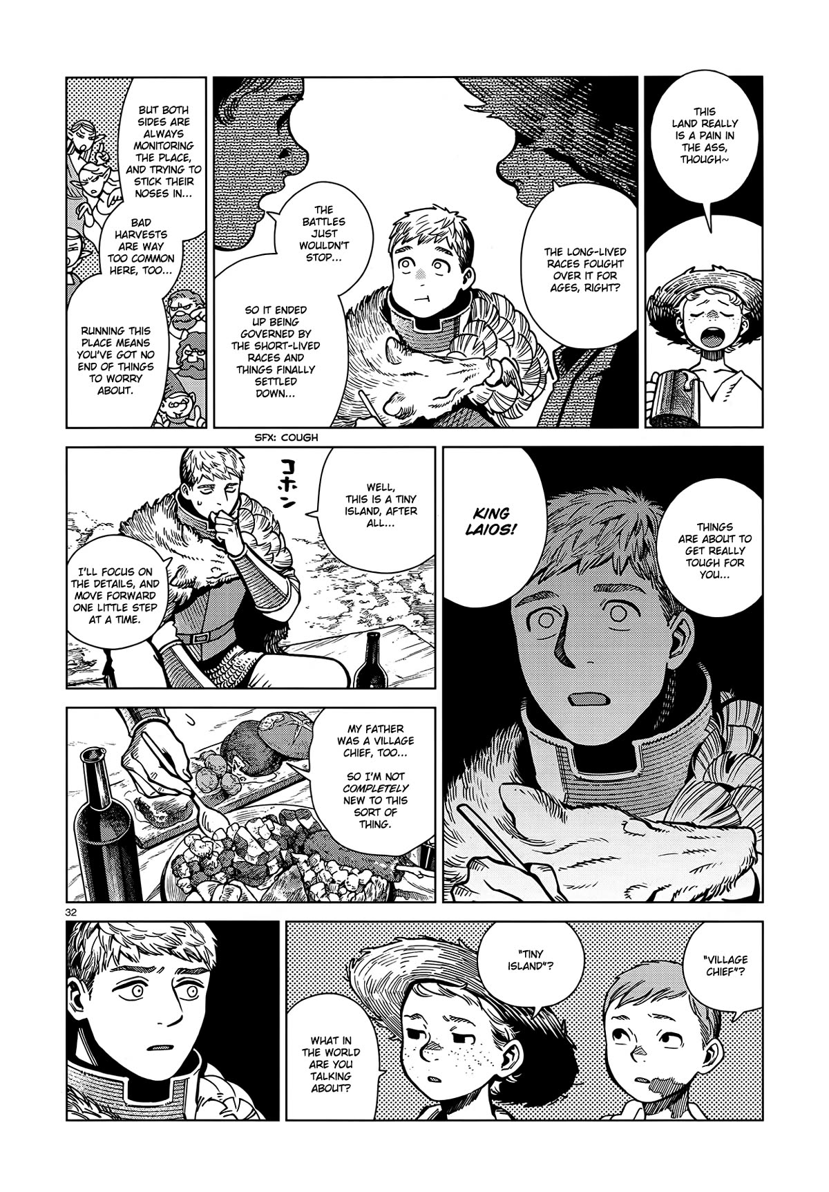 Dungeon Meshi Chapter 96 page 32 - Chapter 96: Falin IV