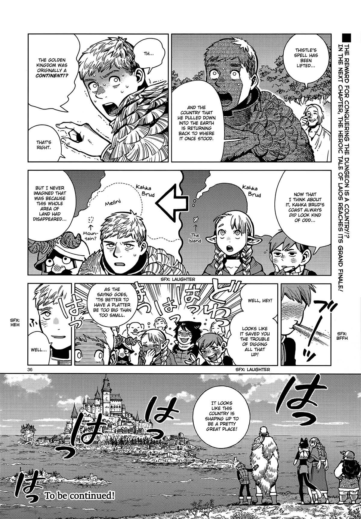 Dungeon Meshi Chapter 96 page 36 - Chapter 96: Falin IV