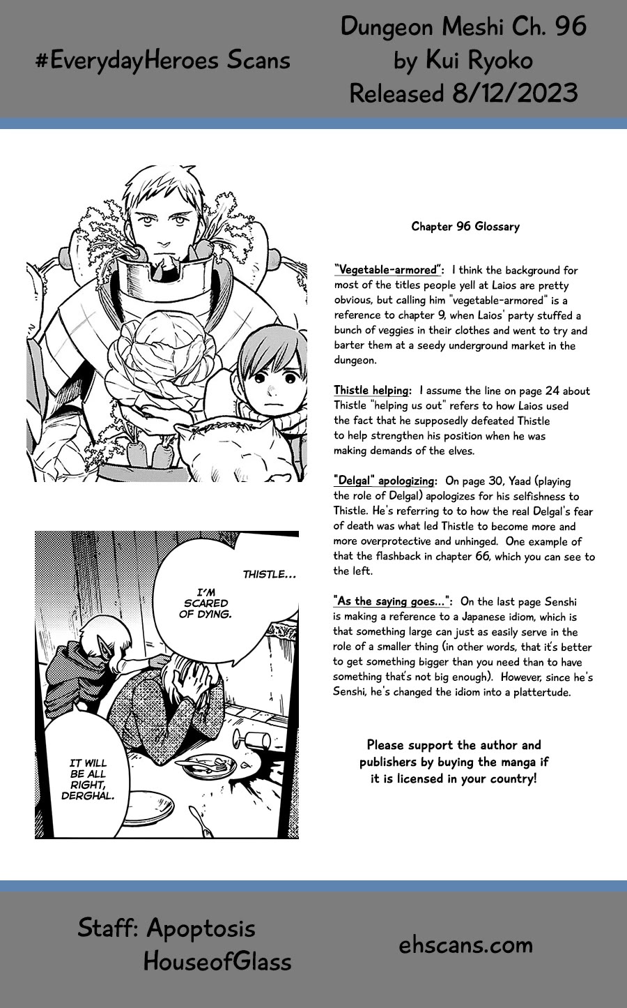 Dungeon Meshi Chapter 96 page 37 - Chapter 96: Falin IV