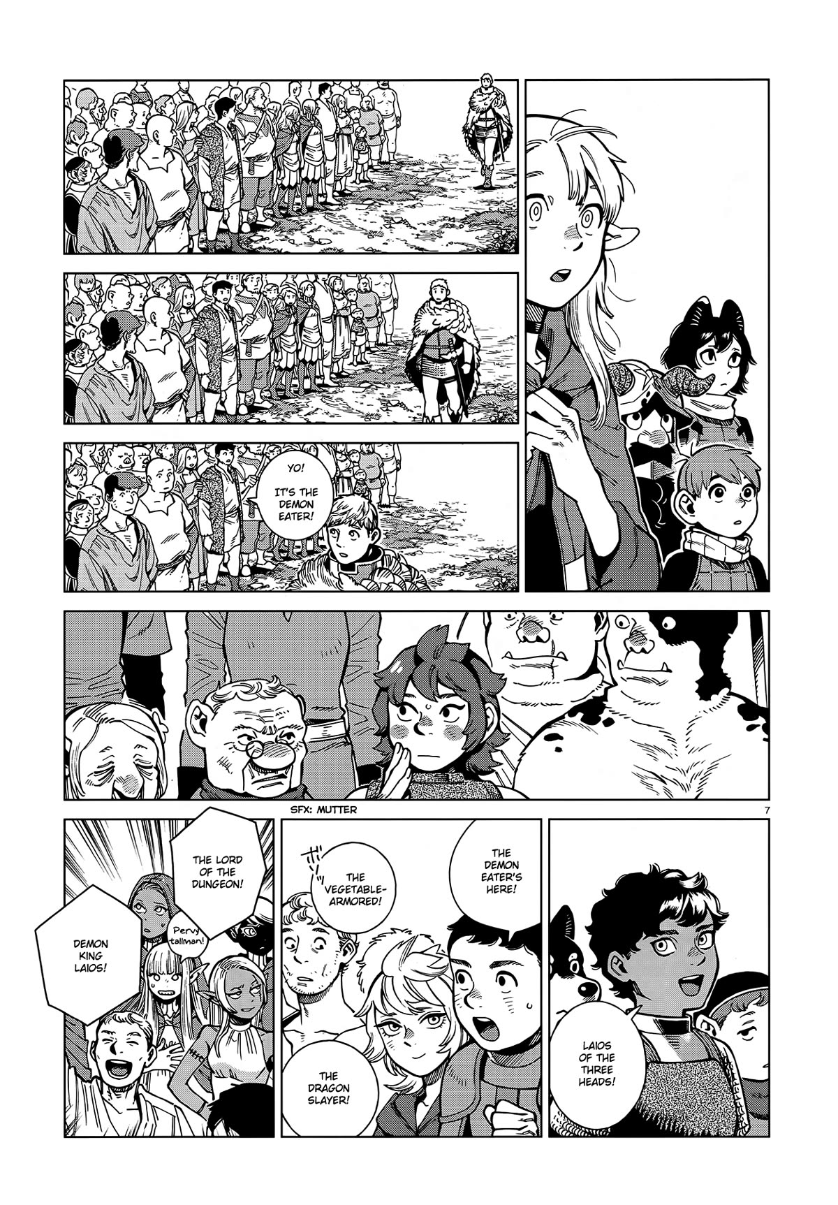 Dungeon Meshi Chapter 96 page 7 - Chapter 96: Falin IV