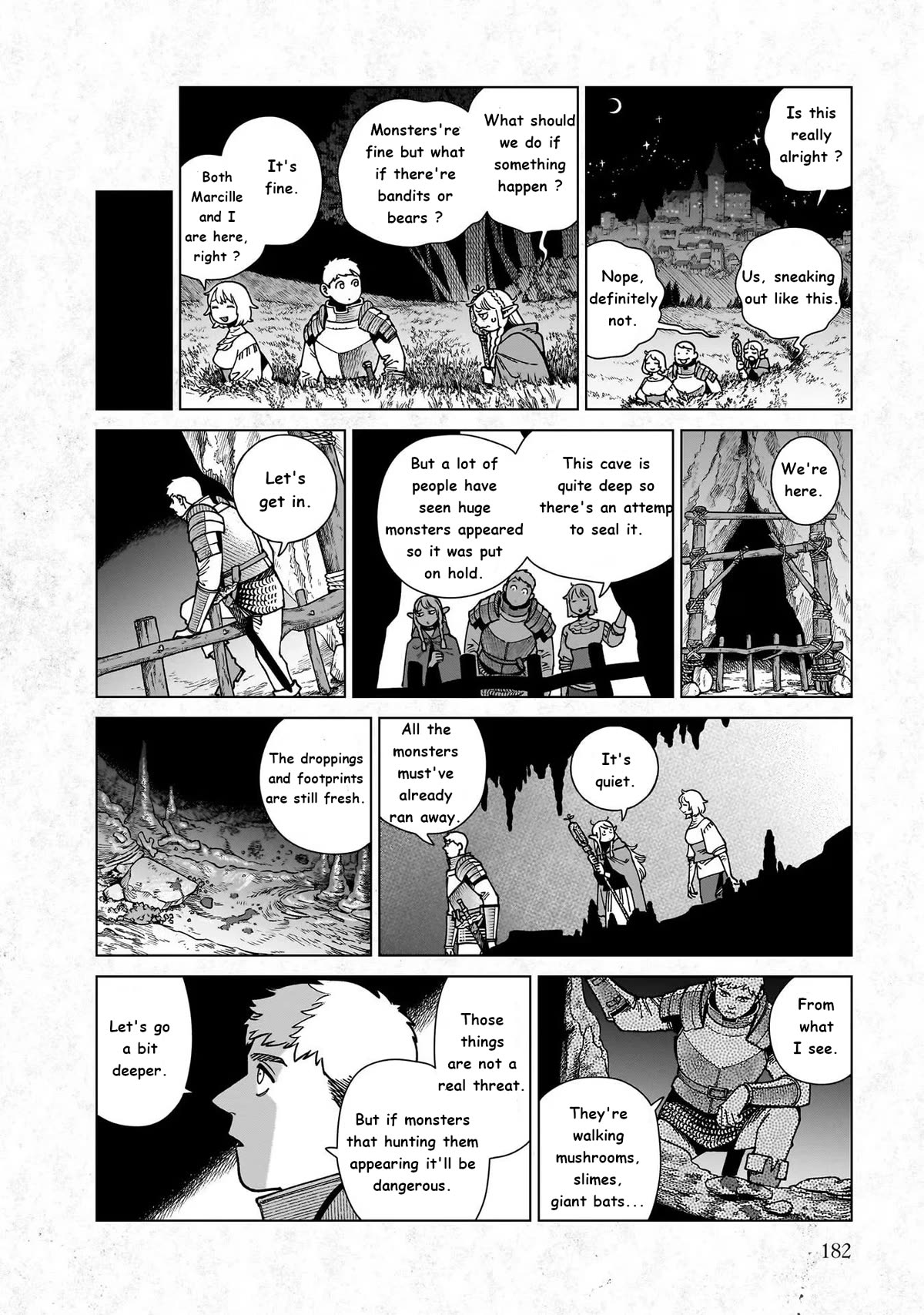 Dungeon Meshi Chapter 97.5 page 3 - Chapter 97.5: Extra - Monster Tidbits 14