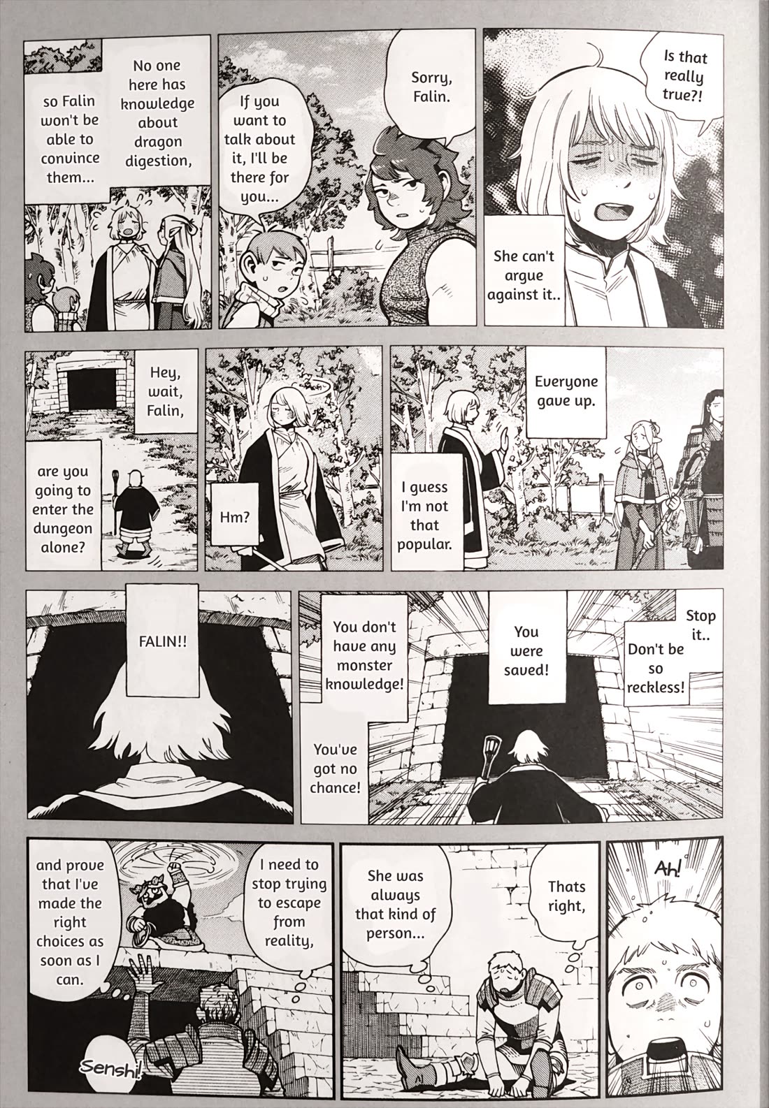 Dungeon Meshi Chapter 97.8 page 2 - Chapter 97.8: Blu-ray's Extra - "What If" Situation