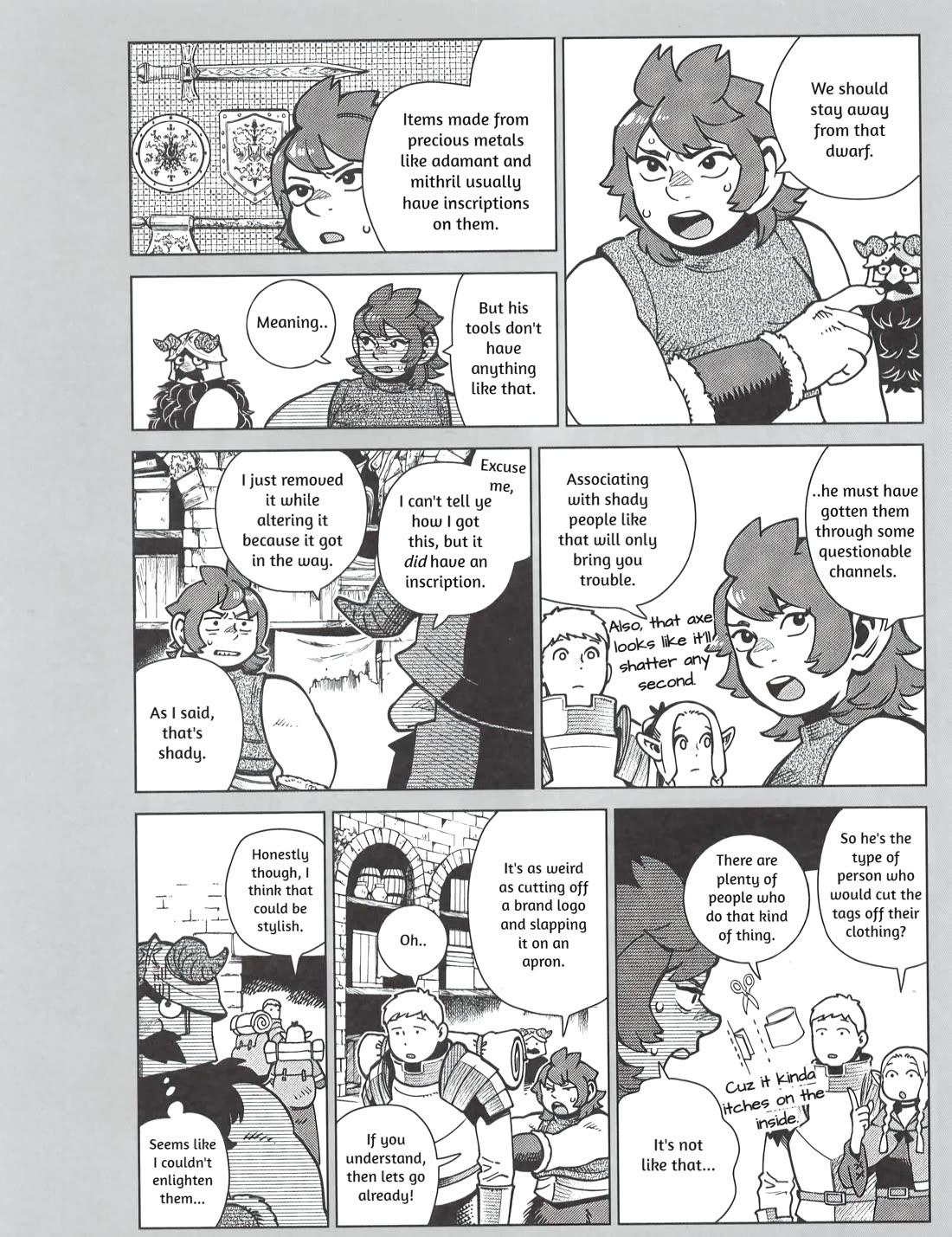Dungeon Meshi Chapter 97.82 page 2 - Chapter 97.82: Blu-ray's Extra Vol 2 - "What If" Situation