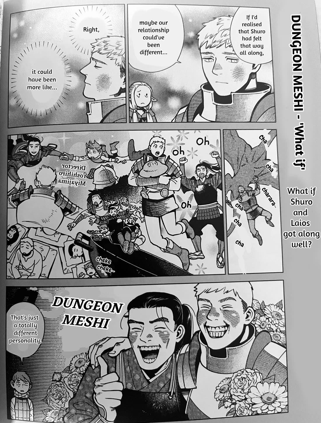 Dungeon Meshi Chapter 97.83 page 3 - Chapter 97.83: Blu-ray's Extra Vol 3 - "What If" Situation