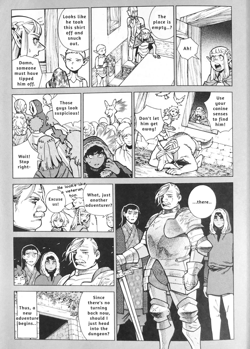 Dungeon Meshi Chapter 97.84 page 3 - Chapter 97.84: Blu-ray's Extra Vol 4 - "What If" Situation