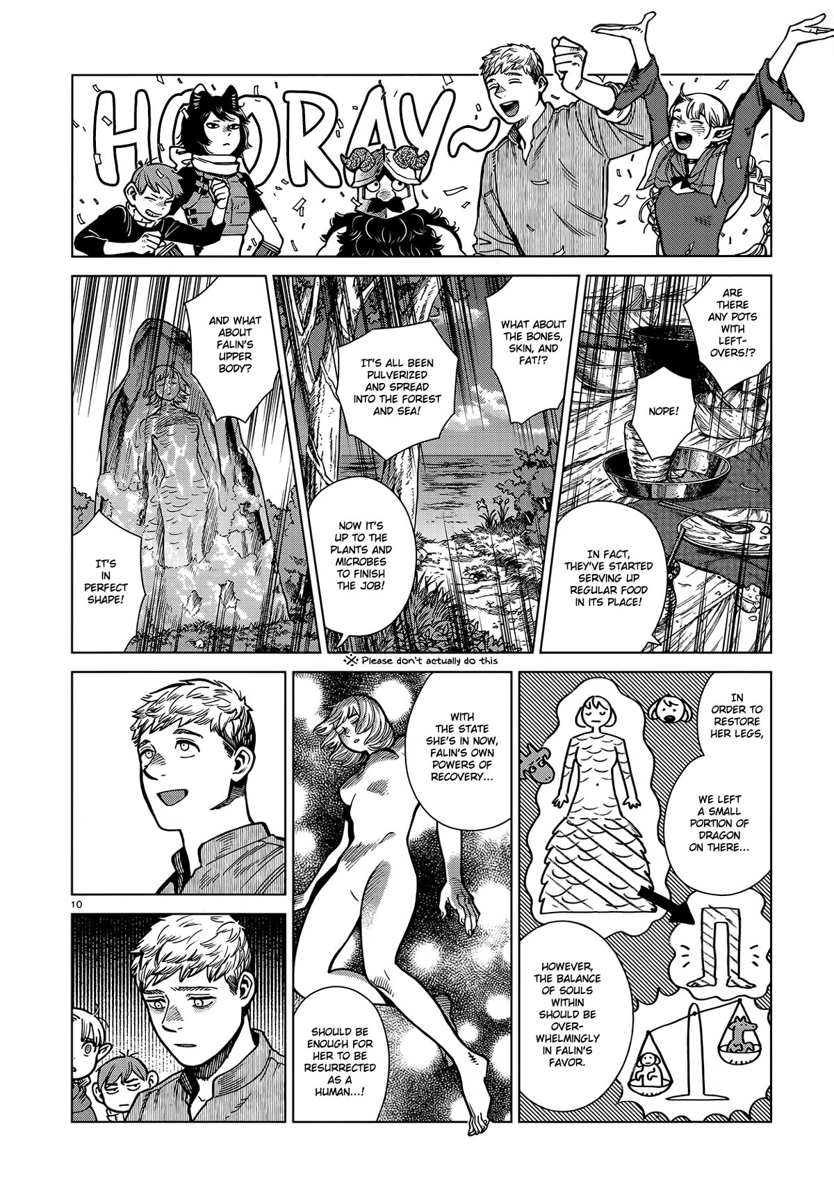 Dungeon Meshi Chapter 97 page 10 - Chapter 97: Final Chapter - Dungeon Meshi [END]