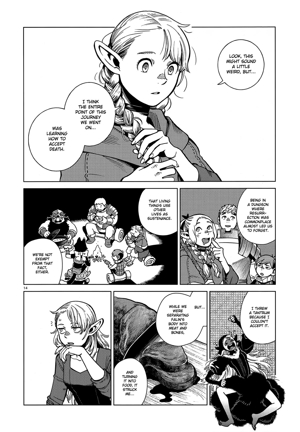 Dungeon Meshi Chapter 97 page 14 - Chapter 97: Final Chapter - Dungeon Meshi [END]