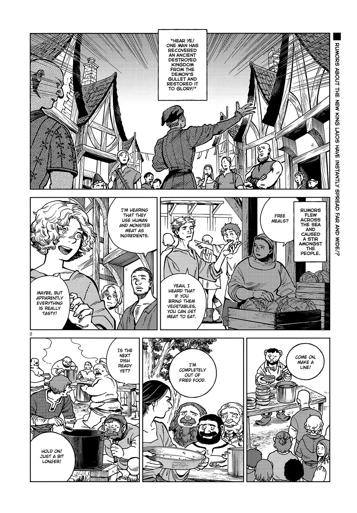 Dungeon Meshi Chapter 97 page 2 - Chapter 97: Final Chapter - Dungeon Meshi [END]