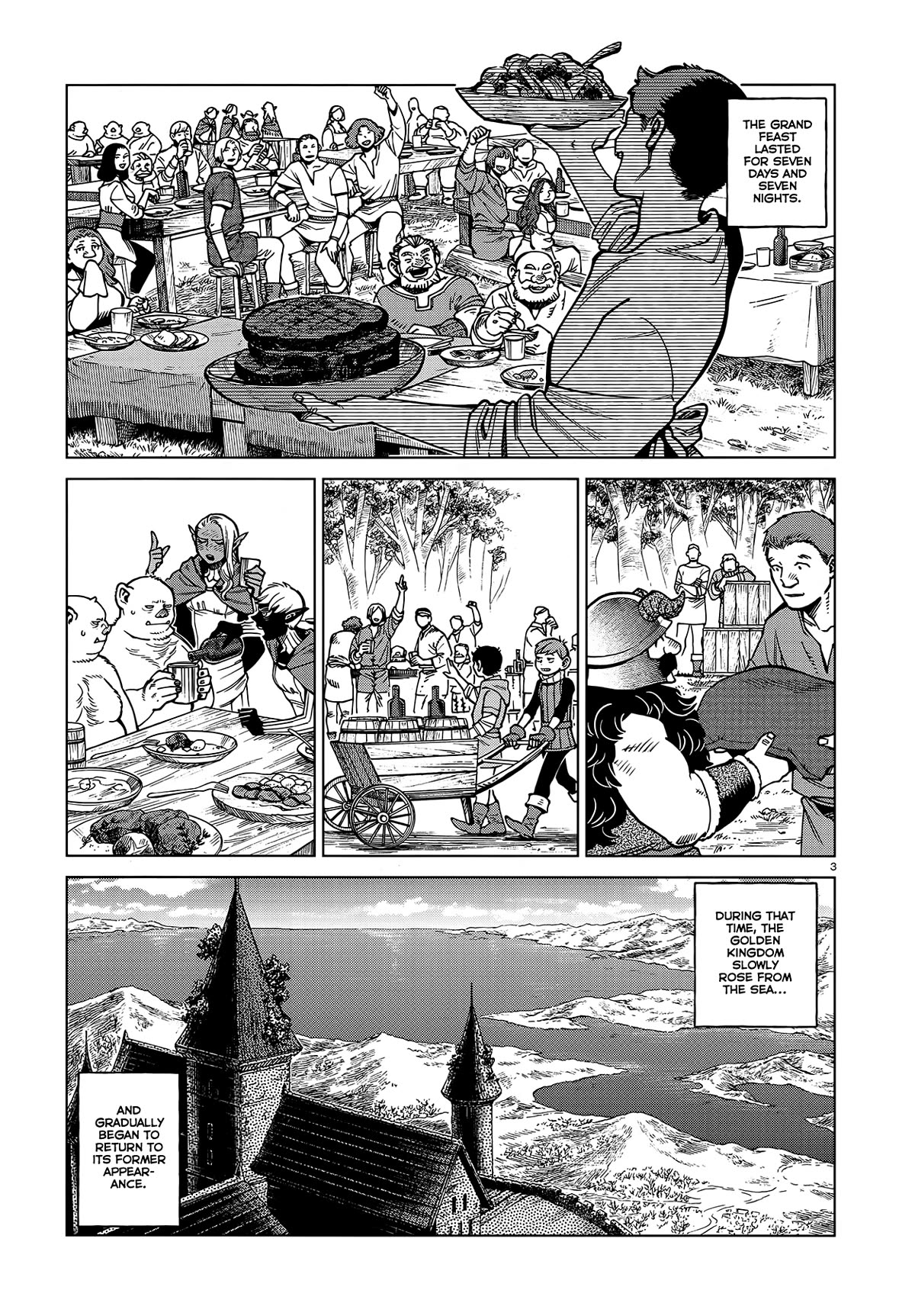 Dungeon Meshi Chapter 97 page 3 - Chapter 97: Final Chapter - Dungeon Meshi [END]