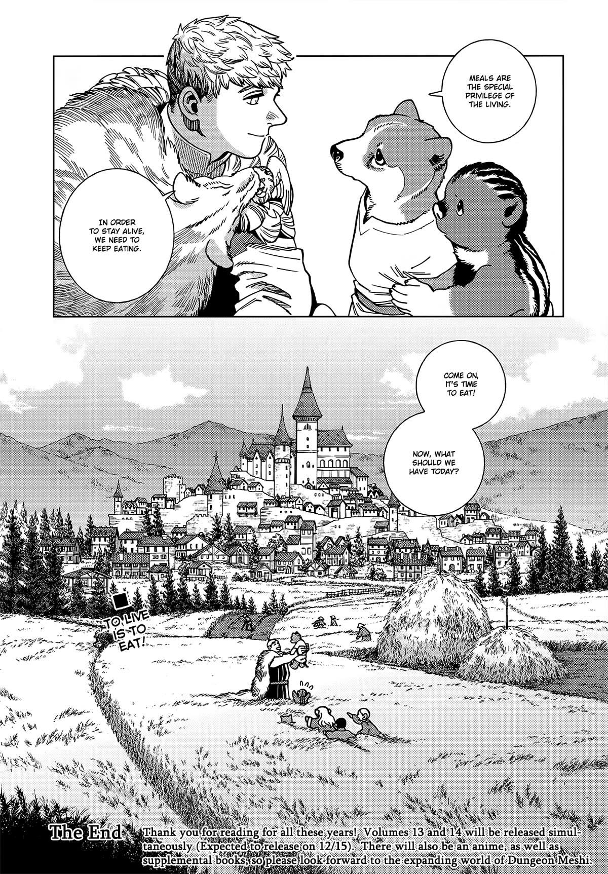 Dungeon Meshi Chapter 97 page 36 - Chapter 97: Final Chapter - Dungeon Meshi [END]
