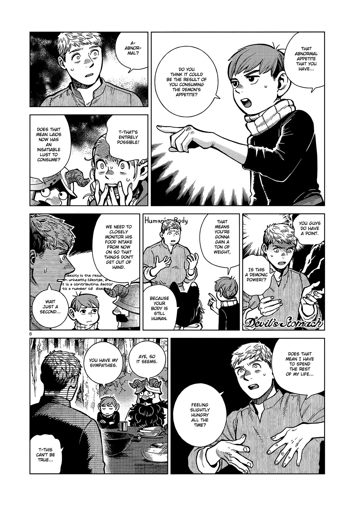 Dungeon Meshi Chapter 97 page 8 - Chapter 97: Final Chapter - Dungeon Meshi [END]