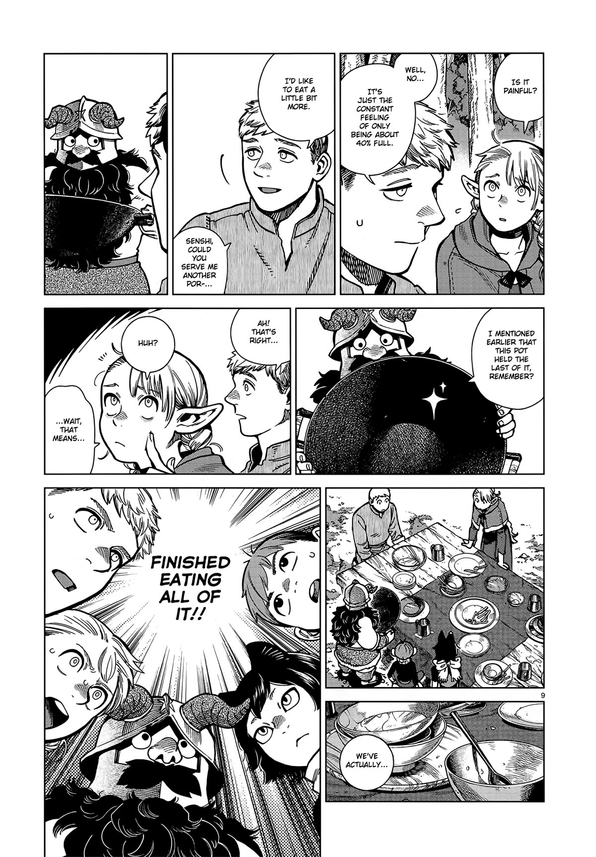 Dungeon Meshi Chapter 97 page 9 - Chapter 97: Final Chapter - Dungeon Meshi [END]