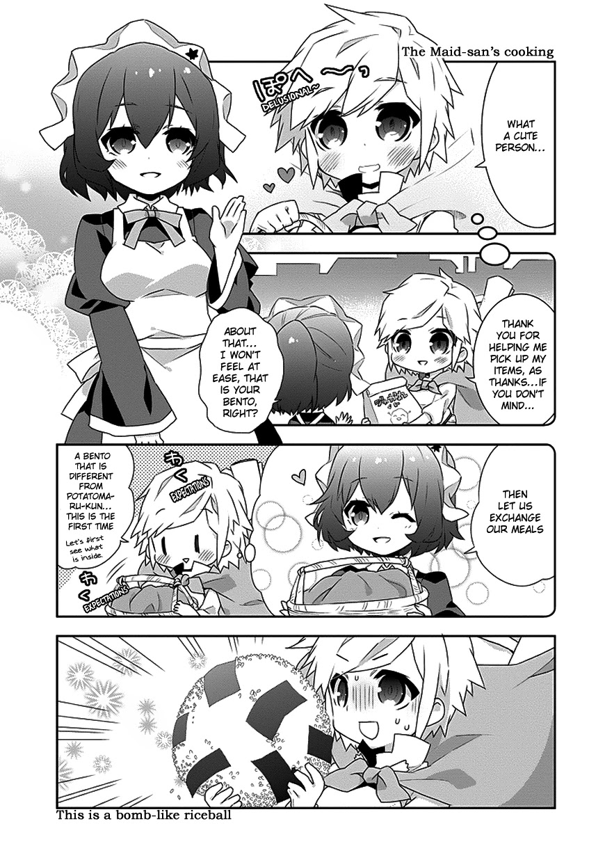 Dungeon ni Deai o Motomeru no wa Machigatte Iru Darou ka 4-koma - Kami-sama no Nichijou Chapter 1.6 page 3 - Vol.1 Chapter 6
