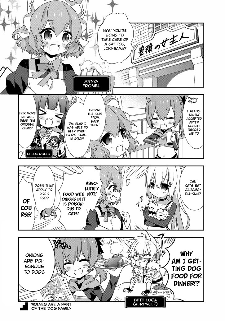 Dungeon ni Deai o Motomeru no wa Machigatte Iru Darou ka 4-koma - Kami-sama no Nichijou Chapter 2.1 page 10 - Vol.2 Chapter 1