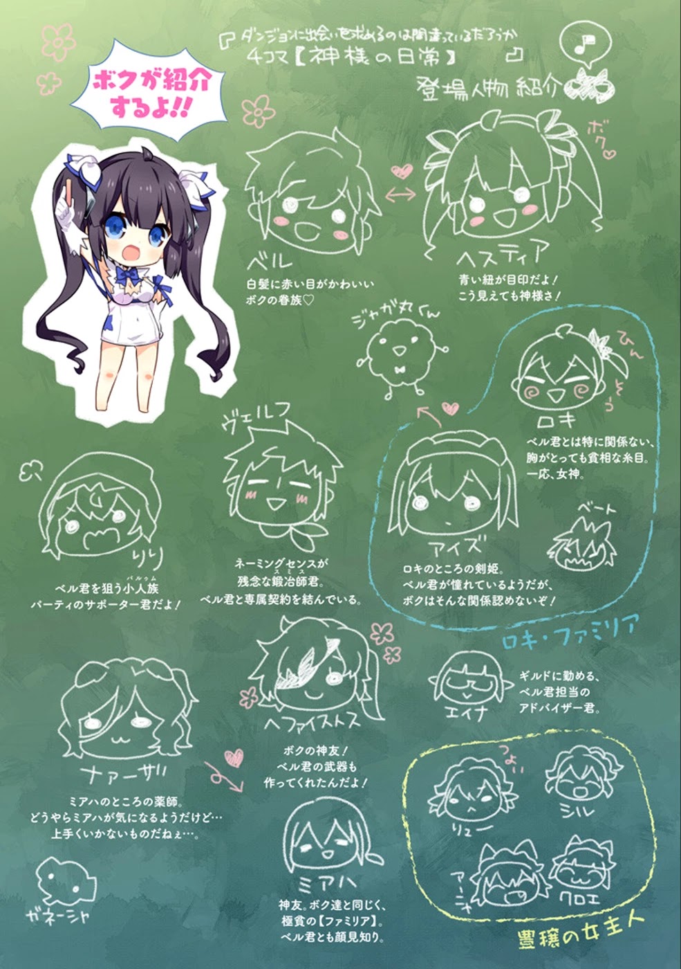 Dungeon ni Deai o Motomeru no wa Machigatte Iru Darou ka 4-koma - Kami-sama no Nichijou Chapter 2.10 page 2 - Vol.2 Chapter 10