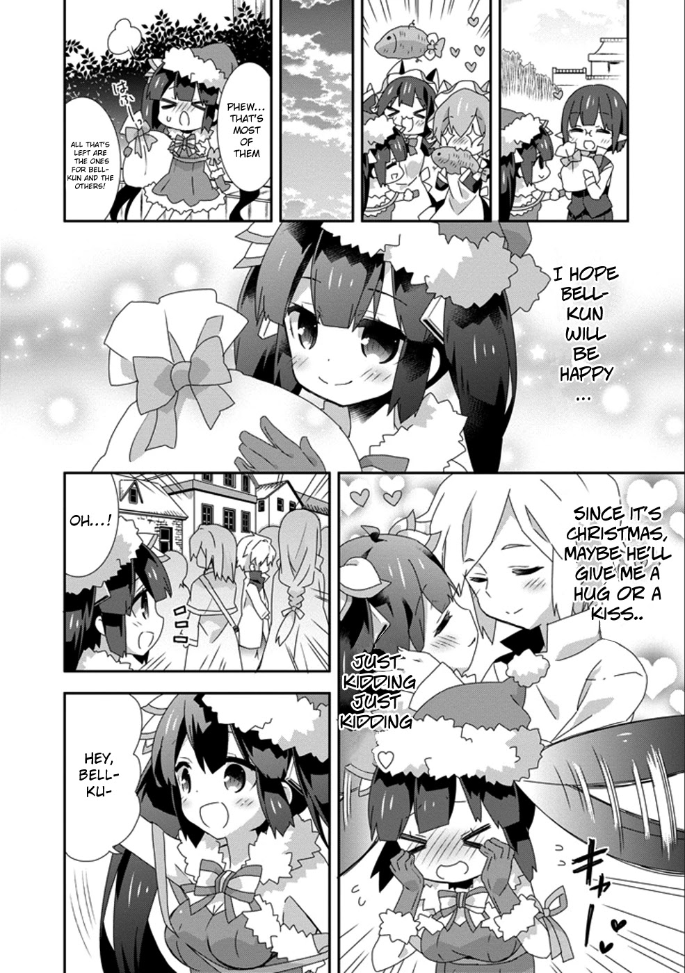 Dungeon ni Deai o Motomeru no wa Machigatte Iru Darou ka 4-koma - Kami-sama no Nichijou Chapter 2.10 page 9 - Vol.2 Chapter 10