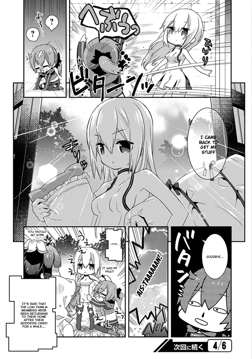 Dungeon ni Deai o Motomeru no wa Machigatte Iru Darou ka 4-koma - Kami-sama no Nichijou Chapter 2.15 page 11 - Vol.2 Chapter 15