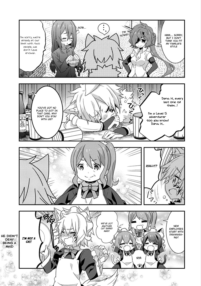 Dungeon ni Deai o Motomeru no wa Machigatte Iru Darou ka 4-koma - Kami-sama no Nichijou Chapter 2.15 page 9 - Vol.2 Chapter 15