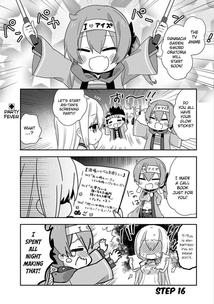 Dungeon ni Deai o Motomeru no wa Machigatte Iru Darou ka 4-koma - Kami-sama no Nichijou Chapter 2.16 page 3 - Vol.2 Chapter 16