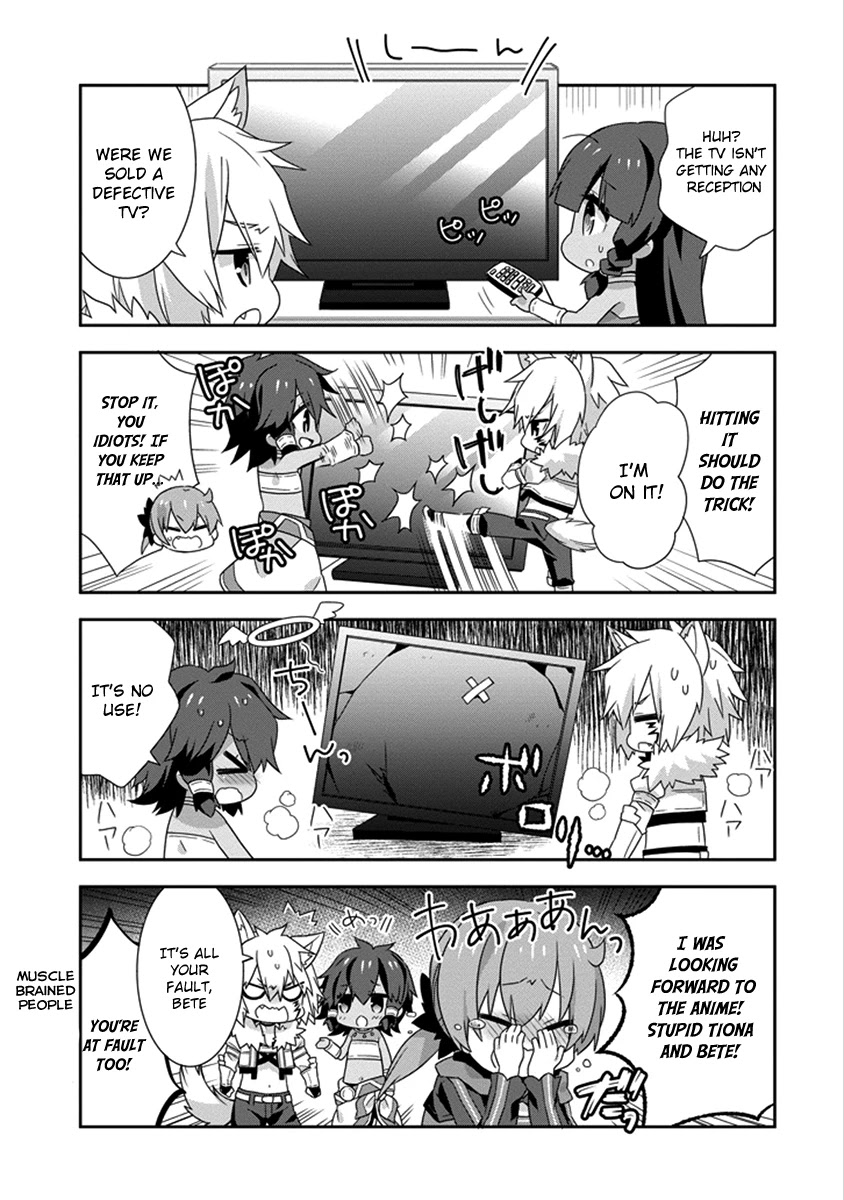 Dungeon ni Deai o Motomeru no wa Machigatte Iru Darou ka 4-koma - Kami-sama no Nichijou Chapter 2.16 page 5 - Vol.2 Chapter 16