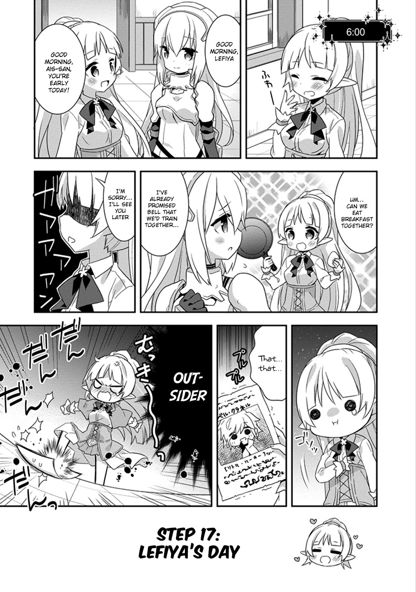 Dungeon ni Deai o Motomeru no wa Machigatte Iru Darou ka 4-koma - Kami-sama no Nichijou Chapter 2.17 page 4 - Vol.2 Chapter 17