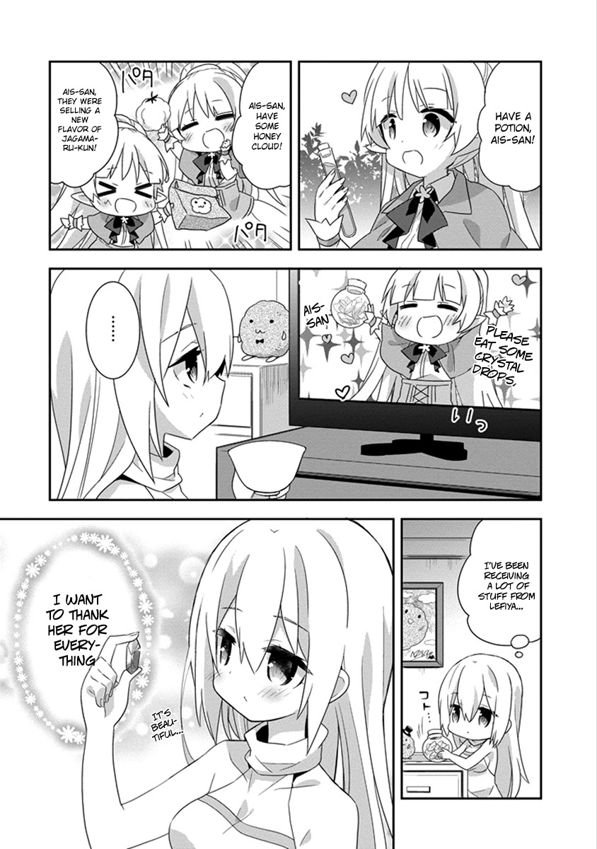 Dungeon ni Deai o Motomeru no wa Machigatte Iru Darou ka 4-koma - Kami-sama no Nichijou Chapter 2.18 page 4 - Vol.2 Chapter 18