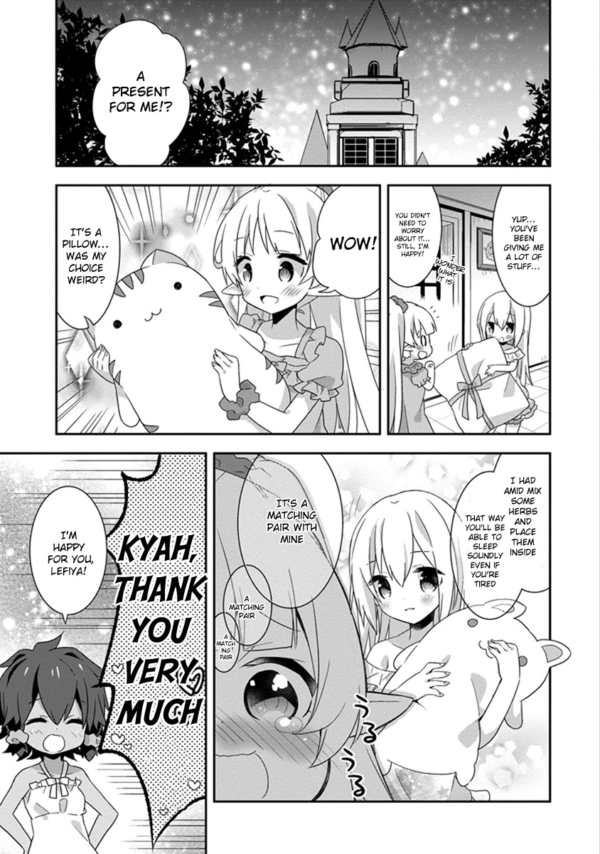 Dungeon ni Deai o Motomeru no wa Machigatte Iru Darou ka 4-koma - Kami-sama no Nichijou Chapter 2.18 page 7 - Vol.2 Chapter 18