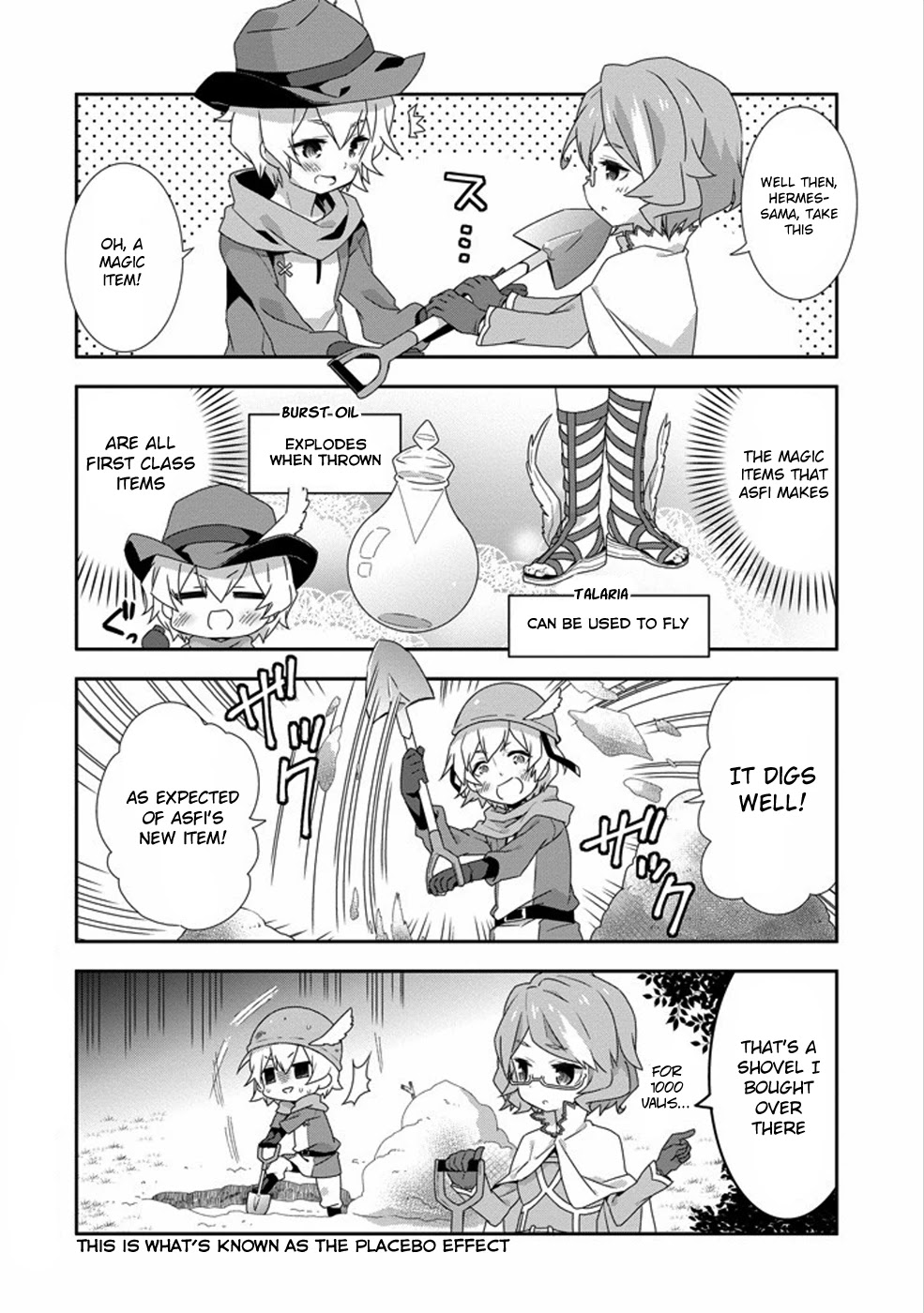 Dungeon ni Deai o Motomeru no wa Machigatte Iru Darou ka 4-koma - Kami-sama no Nichijou Chapter 2.4 page 4 - Vol.2 Chapter 4