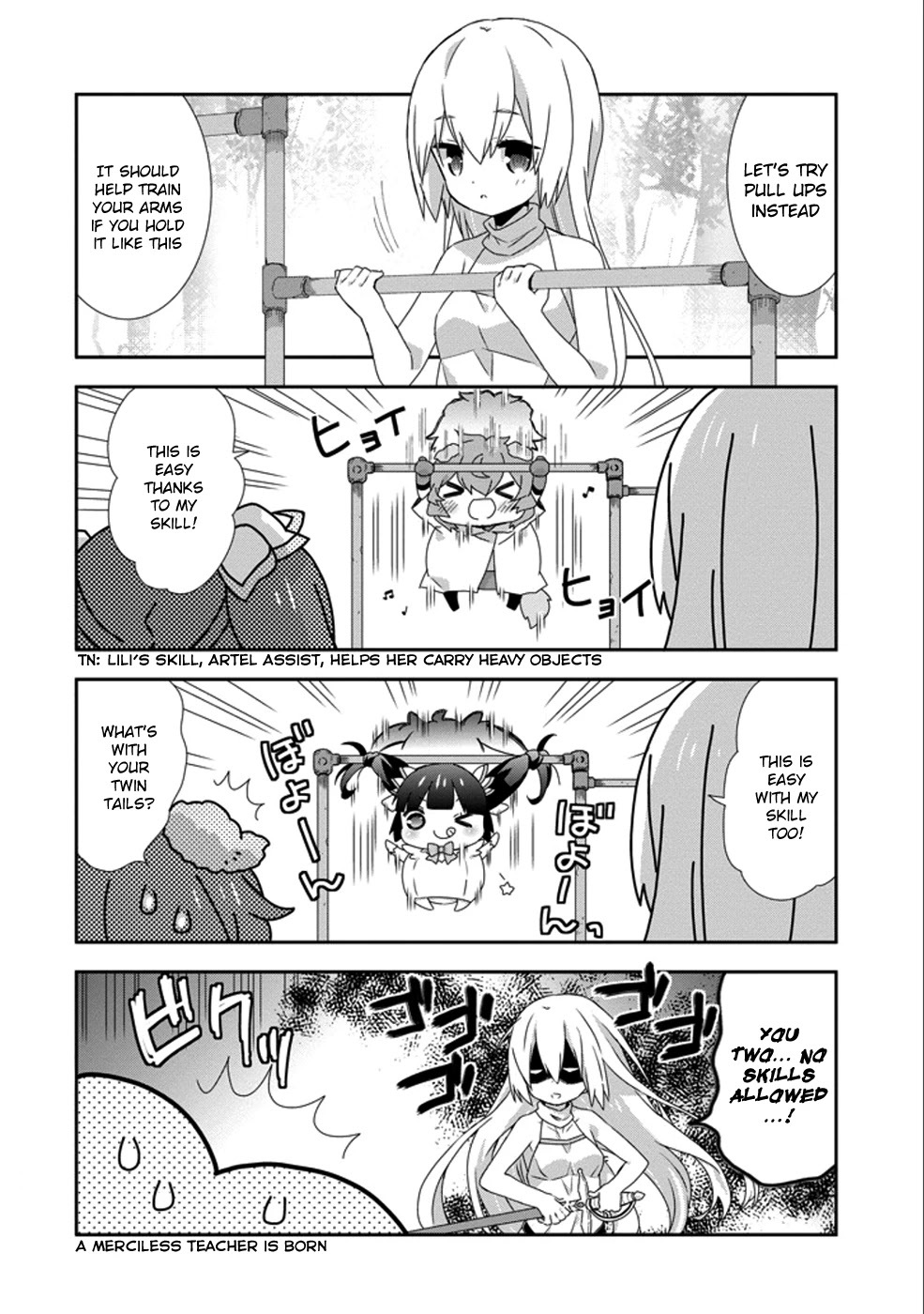 Dungeon ni Deai o Motomeru no wa Machigatte Iru Darou ka 4-koma - Kami-sama no Nichijou Chapter 2.9 page 8 - Vol.2 Chapter 9