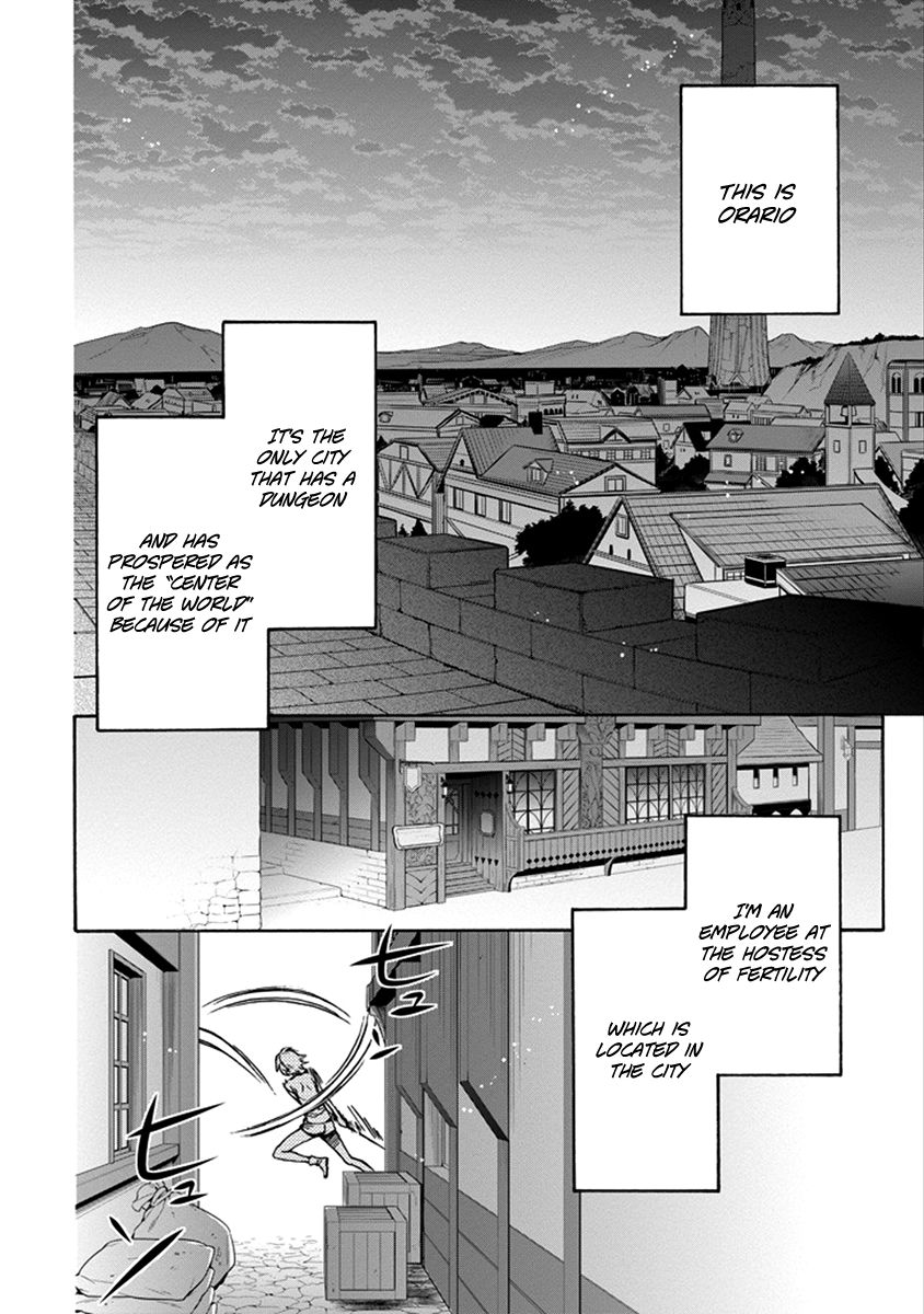 Dungeon ni Deai o Motomeru no wa Machigatte Iru Darou ka: Familia Chronicle Episode Ryu Chapter 1 page 6 - Chapter 1