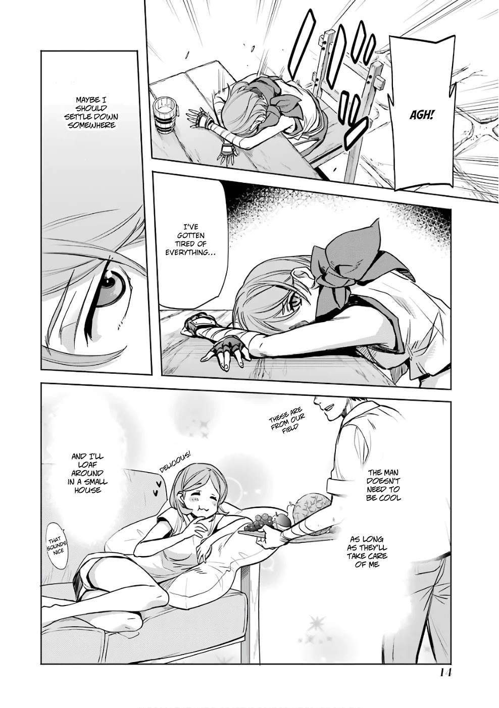 Dungeon ni Deai o Motomeru no wa Machigatte Iru Darou ka: Familia Chronicle Episode Ryu Chapter 10 page 12 - Chapter 10: Girls 00: Bounty Hunter and Assassin