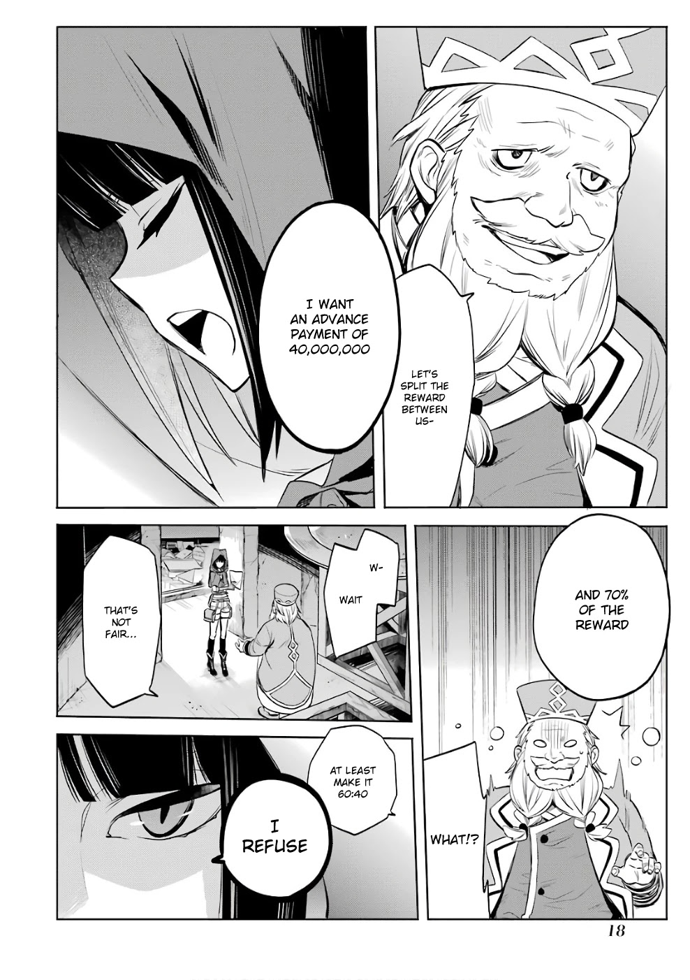 Dungeon ni Deai o Motomeru no wa Machigatte Iru Darou ka: Familia Chronicle Episode Ryu Chapter 10 page 16 - Chapter 10: Girls 00: Bounty Hunter and Assassin