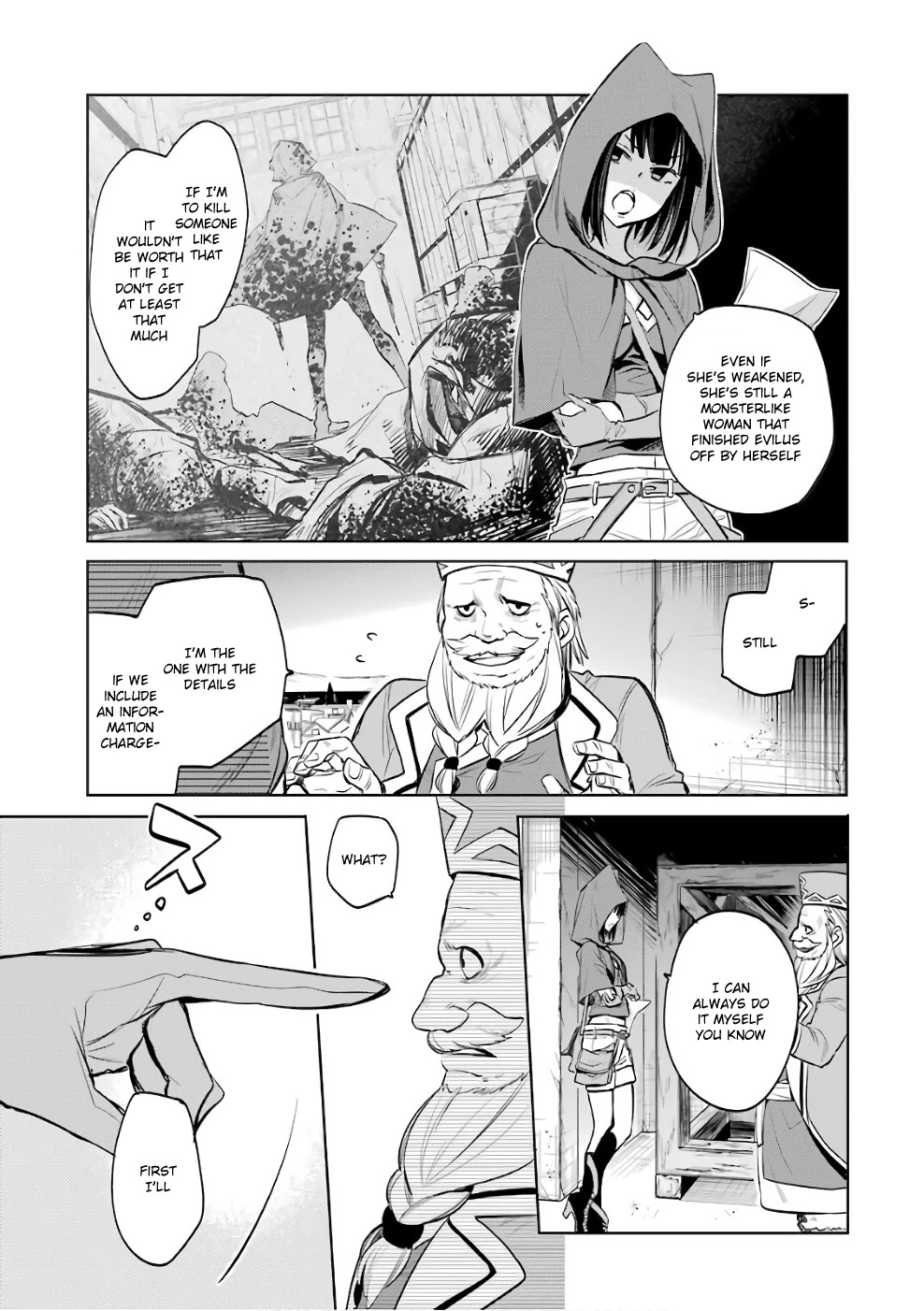 Dungeon ni Deai o Motomeru no wa Machigatte Iru Darou ka: Familia Chronicle Episode Ryu Chapter 10 page 17 - Chapter 10: Girls 00: Bounty Hunter and Assassin